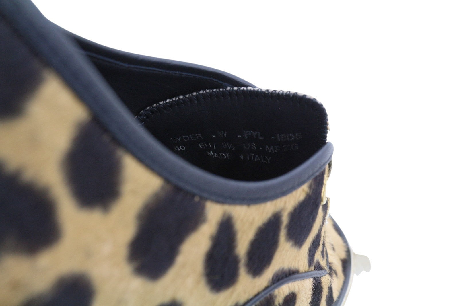 BALLY Lyder-Pyl-W Women Sneakers EU40 Brown Calf Haircalf Laced Low Top RRP749