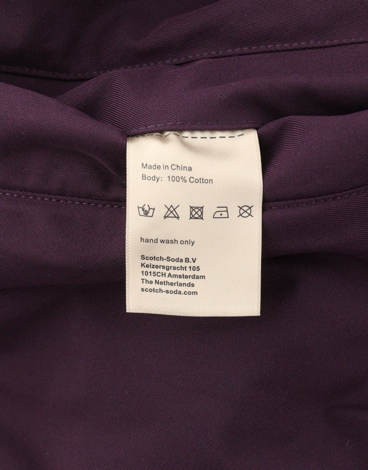 SCOTCH & SODA Men Jacket M Reversible Padded Hooded Pockets Full Zip