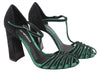 Black Leather Heels