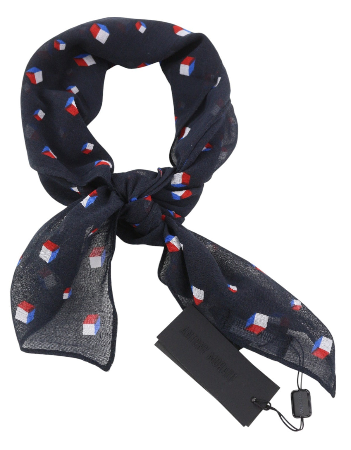 Black Cotton Scarf