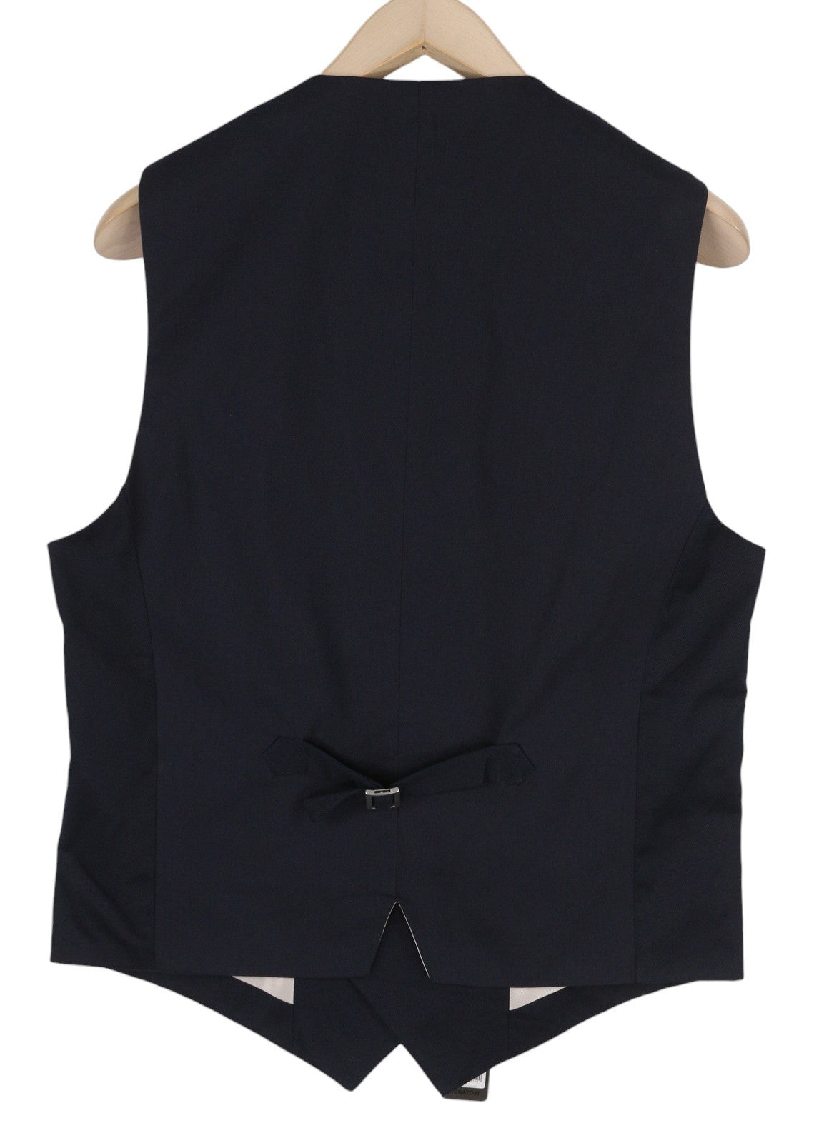 ANTONY MORATO Men Waistcoat S Dark Blue Double-Breasted Lined Vest