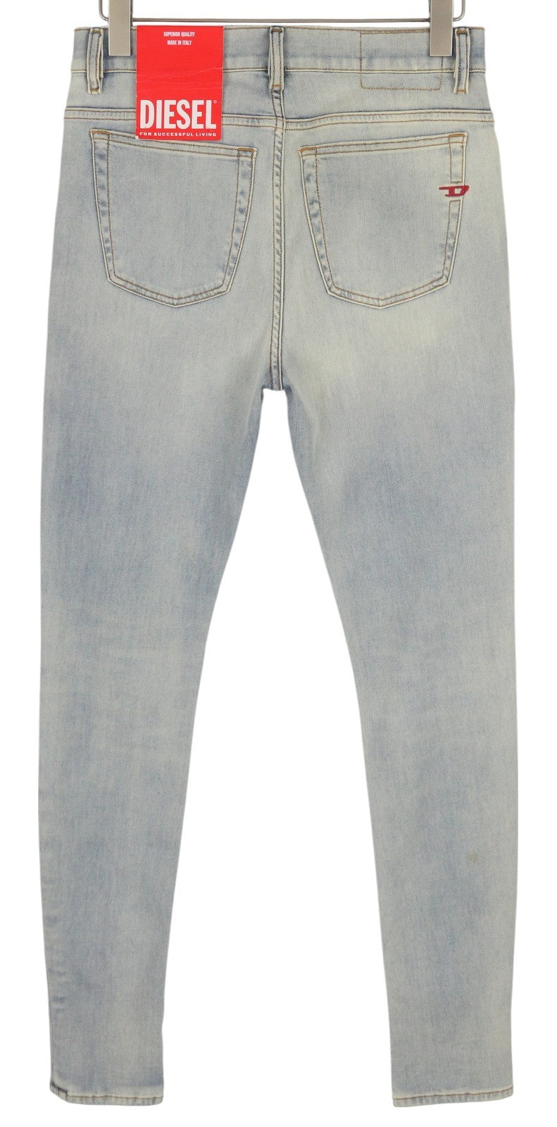 DIESEL 1983 09B68 Men Jeans W30/L34 Blue Skinny Fit Faded RRP295