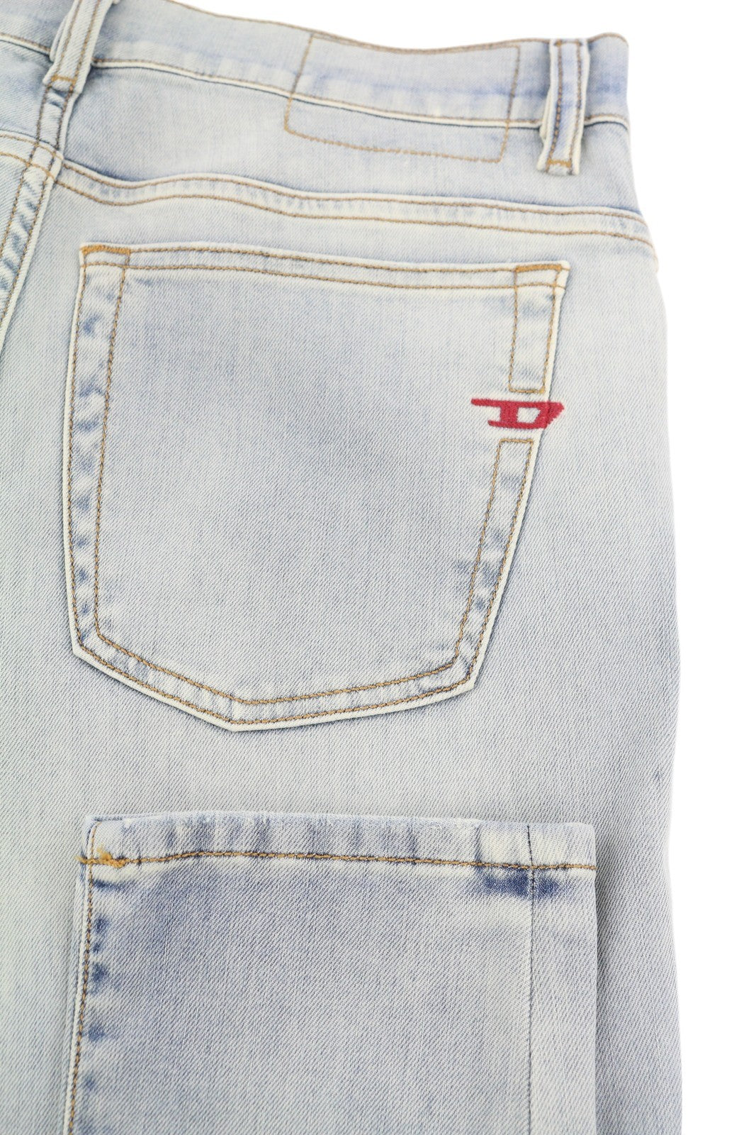 DIESEL 1983 09B68 Men Jeans W30/L34 Blue Skinny Fit Faded RRP295