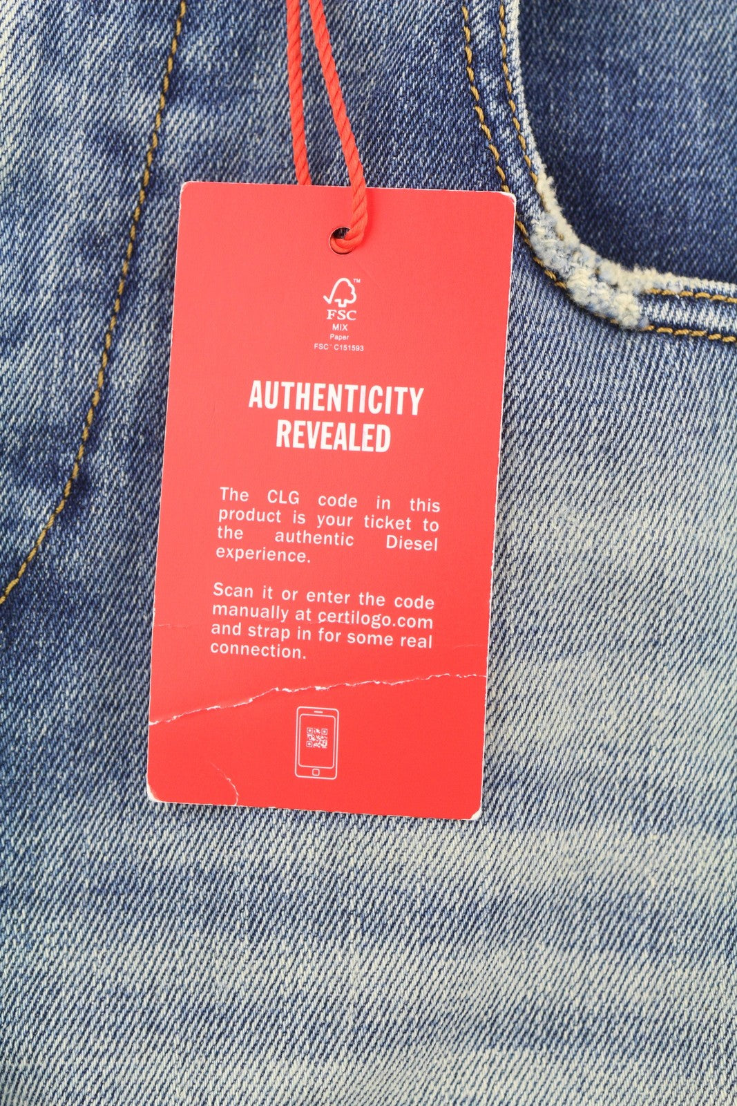 DIESEL 2019 D-Strukt 09C87 Men Distress Jeans W30/L34 Blue Slim Fit RRP189