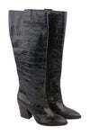 Black Leather Boots