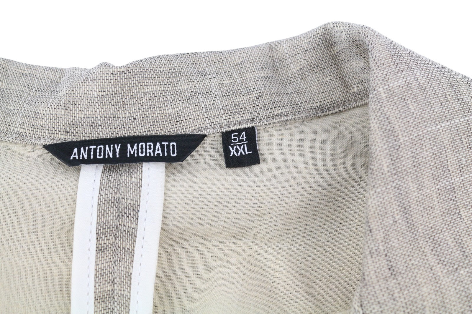 ANTONY MORATO Men Blazer 2XL Light Brown Notch Lapel Single Button Unlined