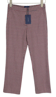GANT Preppy Check Cigarette Women Trousers EU34 Slim Cropped Ankle