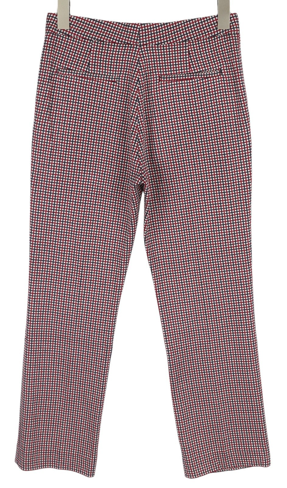 GANT Preppy Check Cigarette Women Trousers EU34 Slim Cropped Ankle