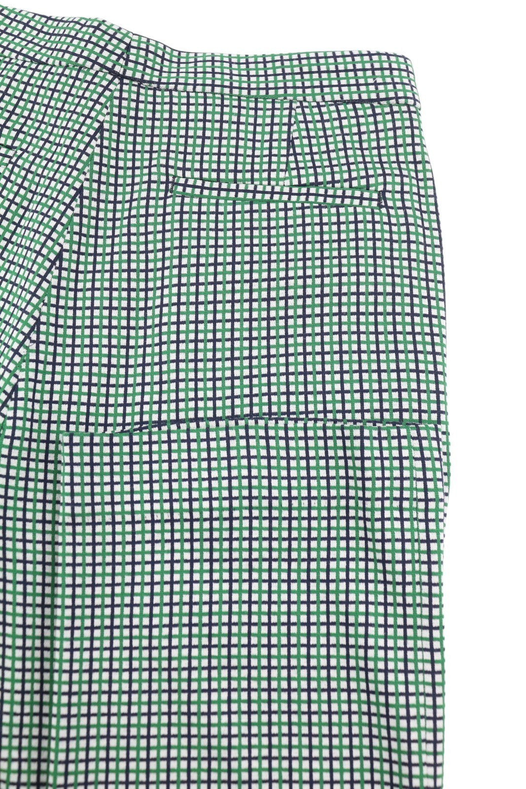 GANT Preppy Check Cigarette Women Trousers EU36 Green Ankle Slim