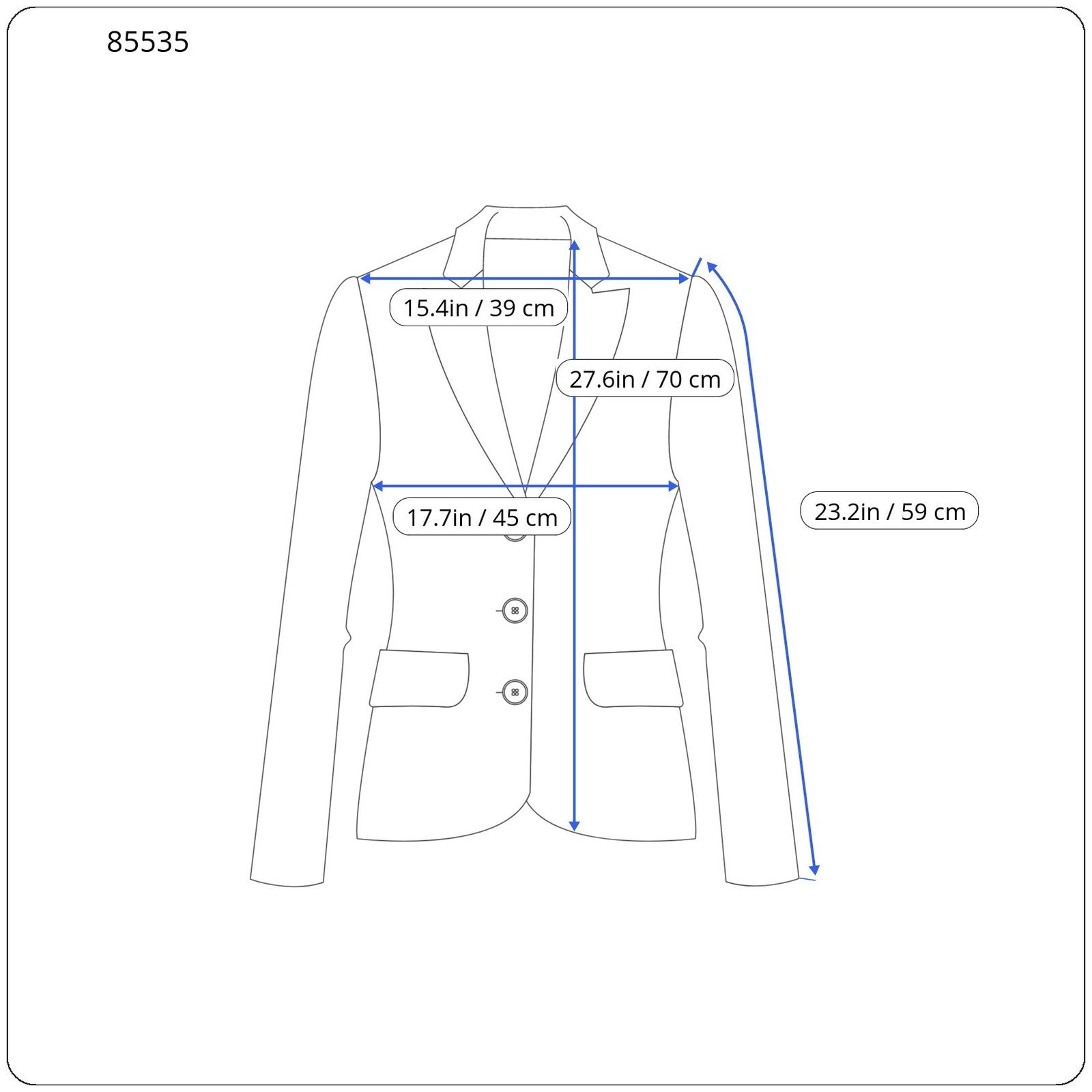 GANT Geo Jersey Women Suit EU36 Grey Pattern Notch 2in1