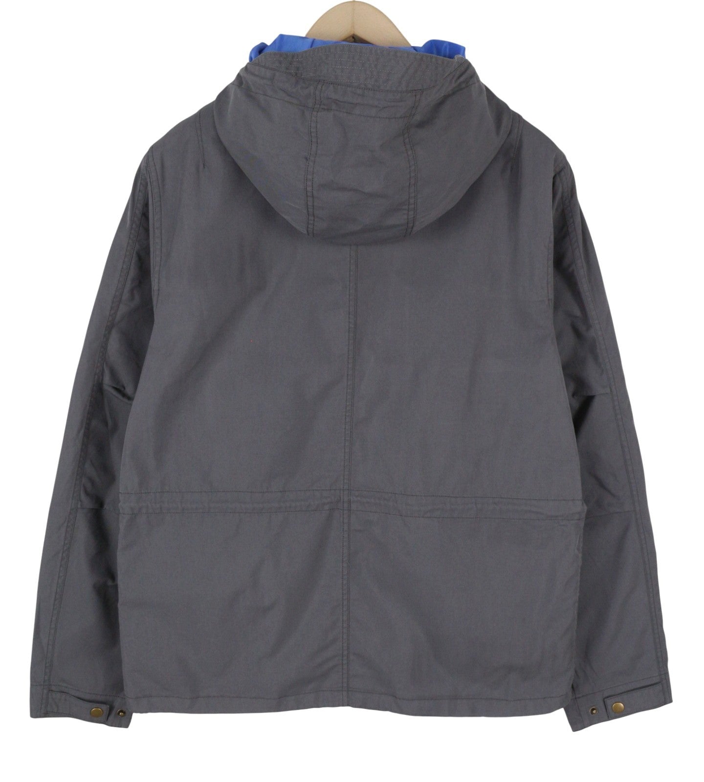 SCOTCH & SODA Men Jacket M Grey Extended Inner Lining Panel Drawstring Waist