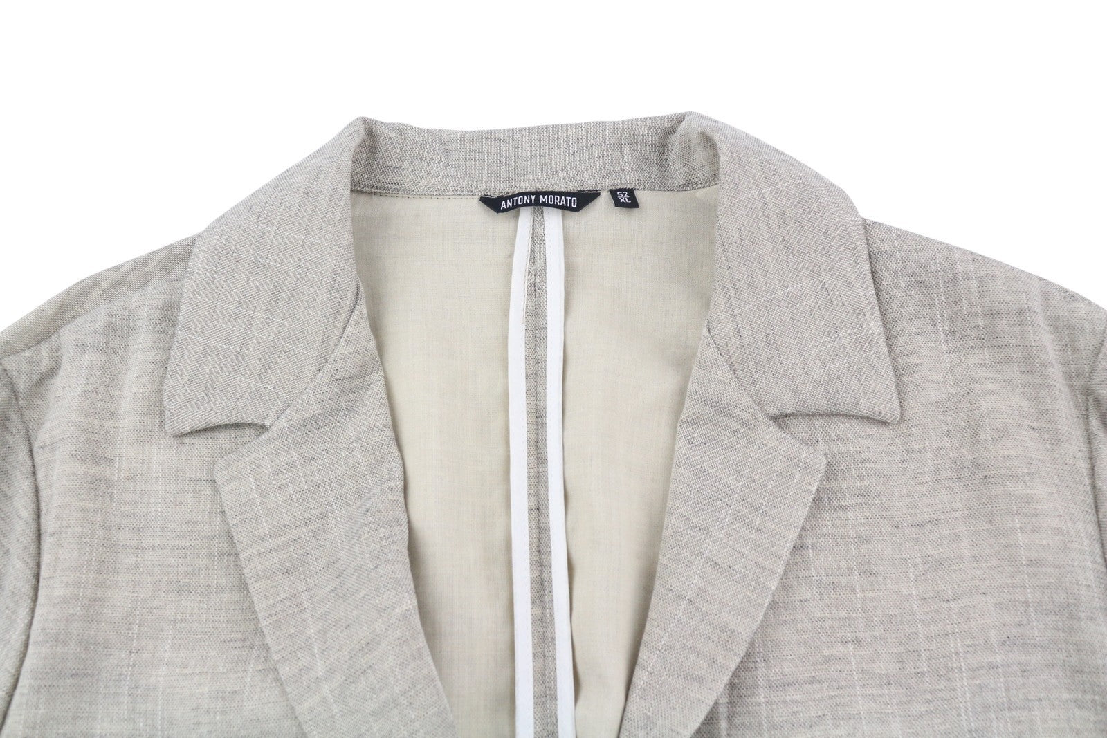 ANTONY MORATO Men Blazer XL Light Brown Notch Unlined