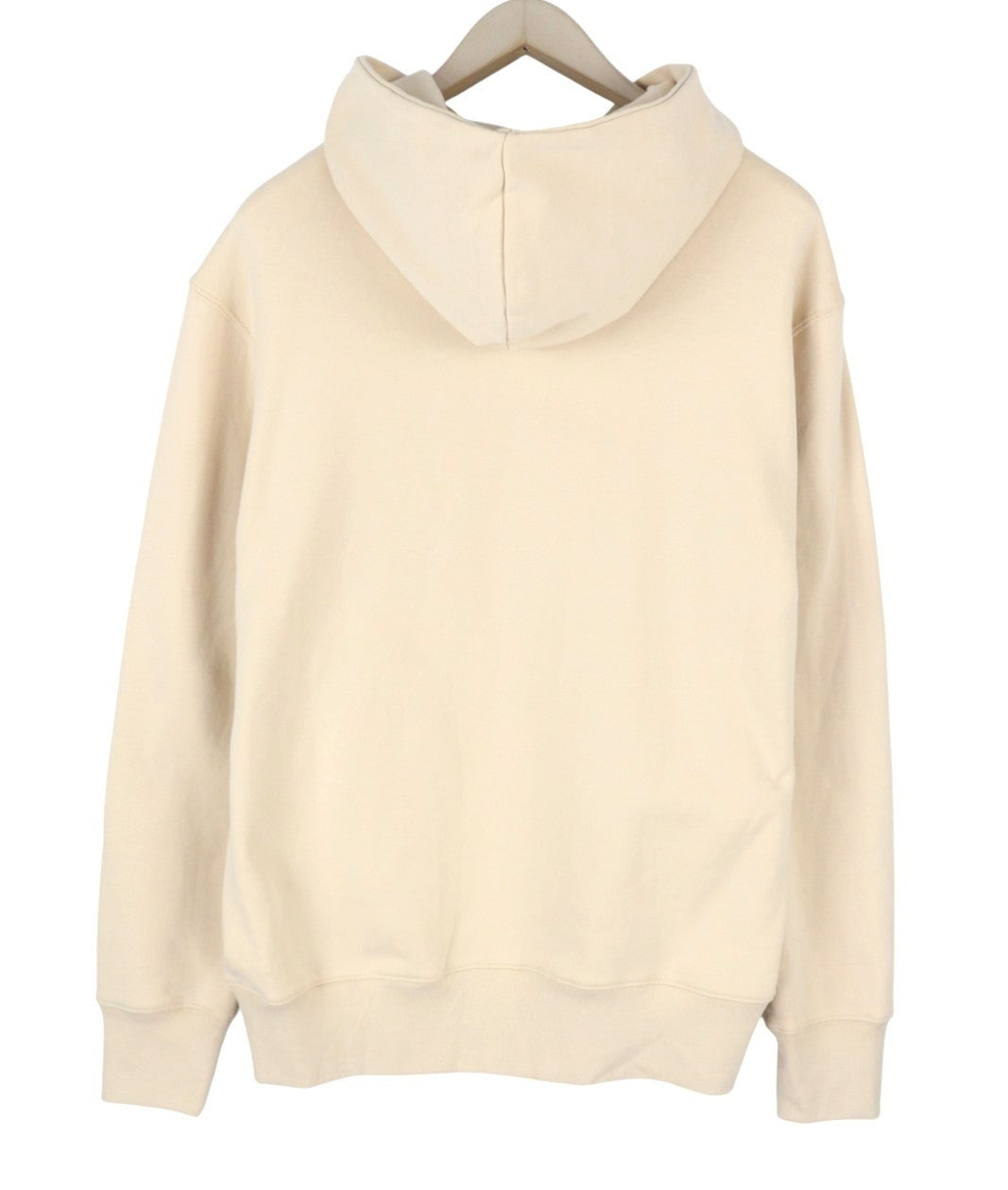 SCOTCH & SODA Men Hoodie L Beige Kangaroo Pocket Cotton Pull On