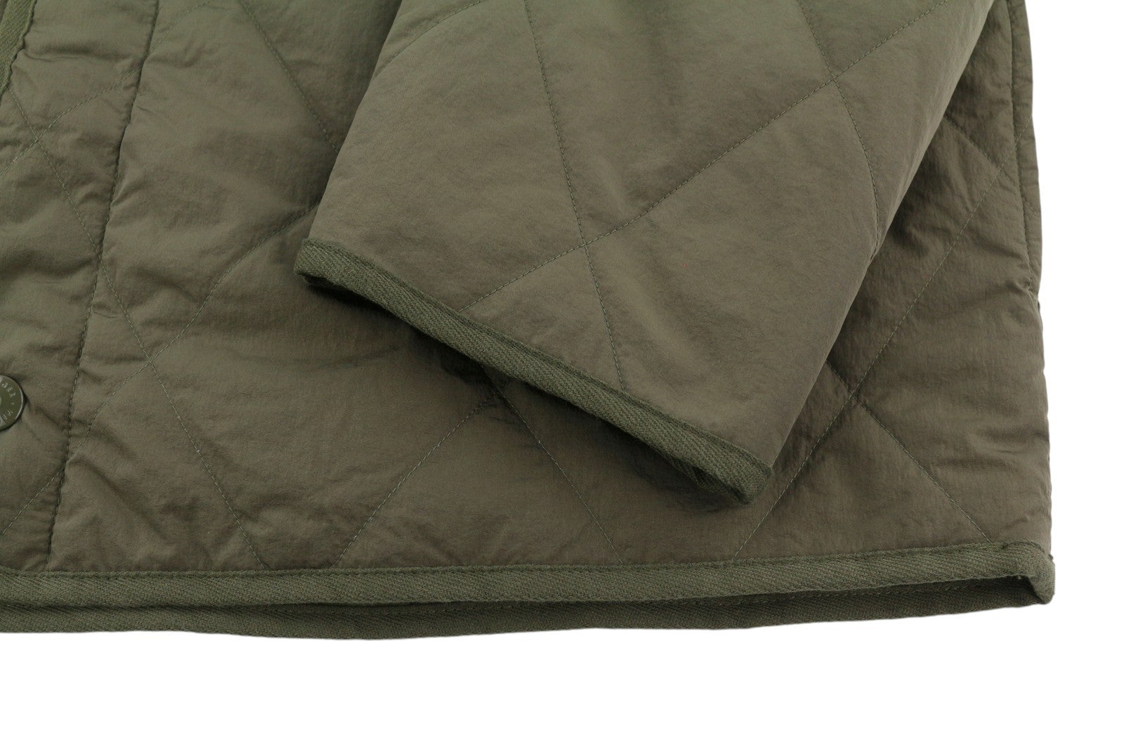 TOMMY HILFIGER Packable Recycled Liner Men Jacket L Khaki Padded RRP239