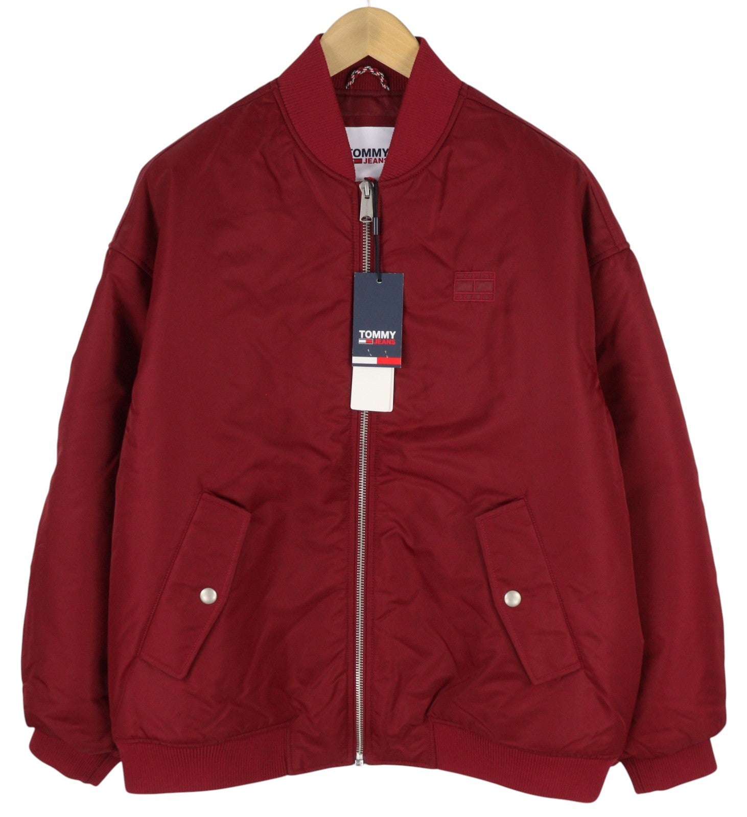 TOMMY HILFIGER Tjm Ovz Tonal Appl Men Jacket M Padded Bomber RRP299