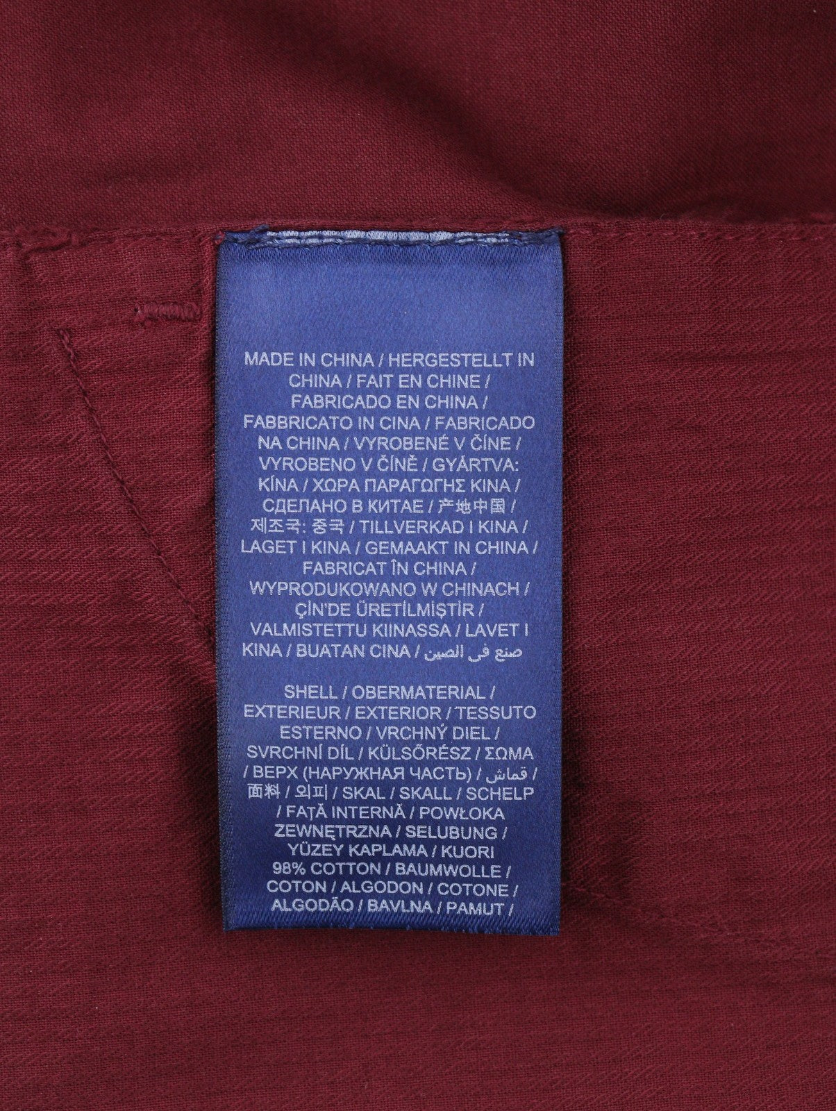 GANT Fryda Women Trousers EU38 Red Slim Mid Rise Zip Ankle Logo