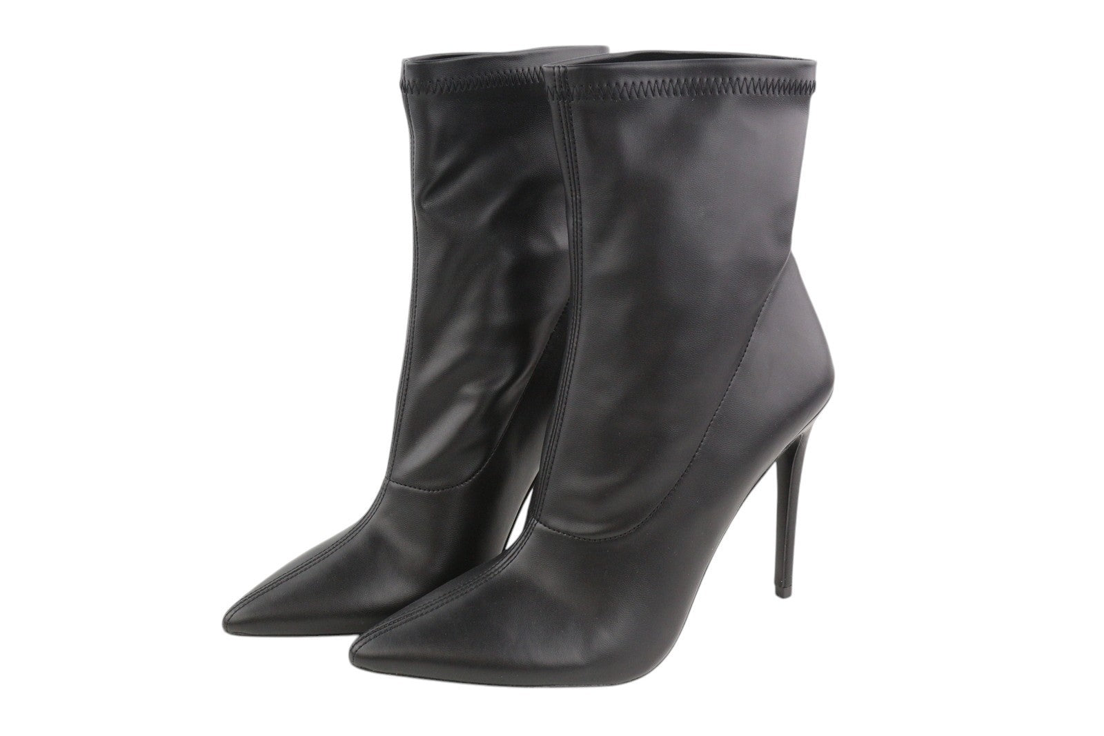 DIESEL D-Yucca Ab moteriški bateliai, juodi, dengti aukštakulniai, smaili noselė, EU38, RRP 300 €