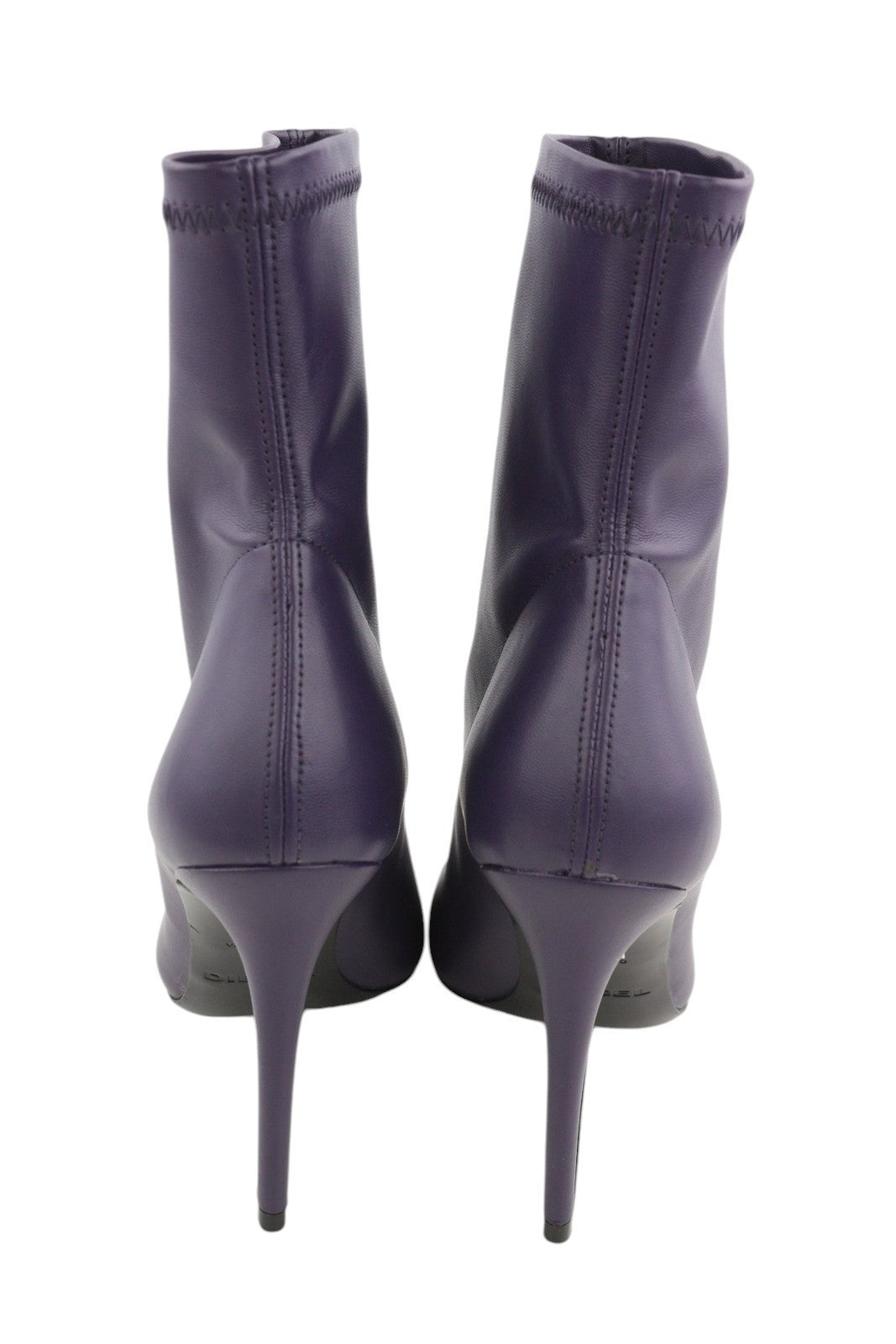 DIESEL D-Yucca Ab moteriški bateliai, 39 dydžio, tamsiai mėlyni, dengti aukštakulniai, smailūs, RRP 300 € 