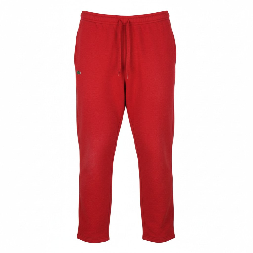 LACOSTE Sport Men Trousers 3XLB Red Drawstring Waist Big & Tall Sweatpants