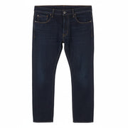 G-STAR 3301 Straight Men Jeans W36 Dark Blue Button Fly Denim