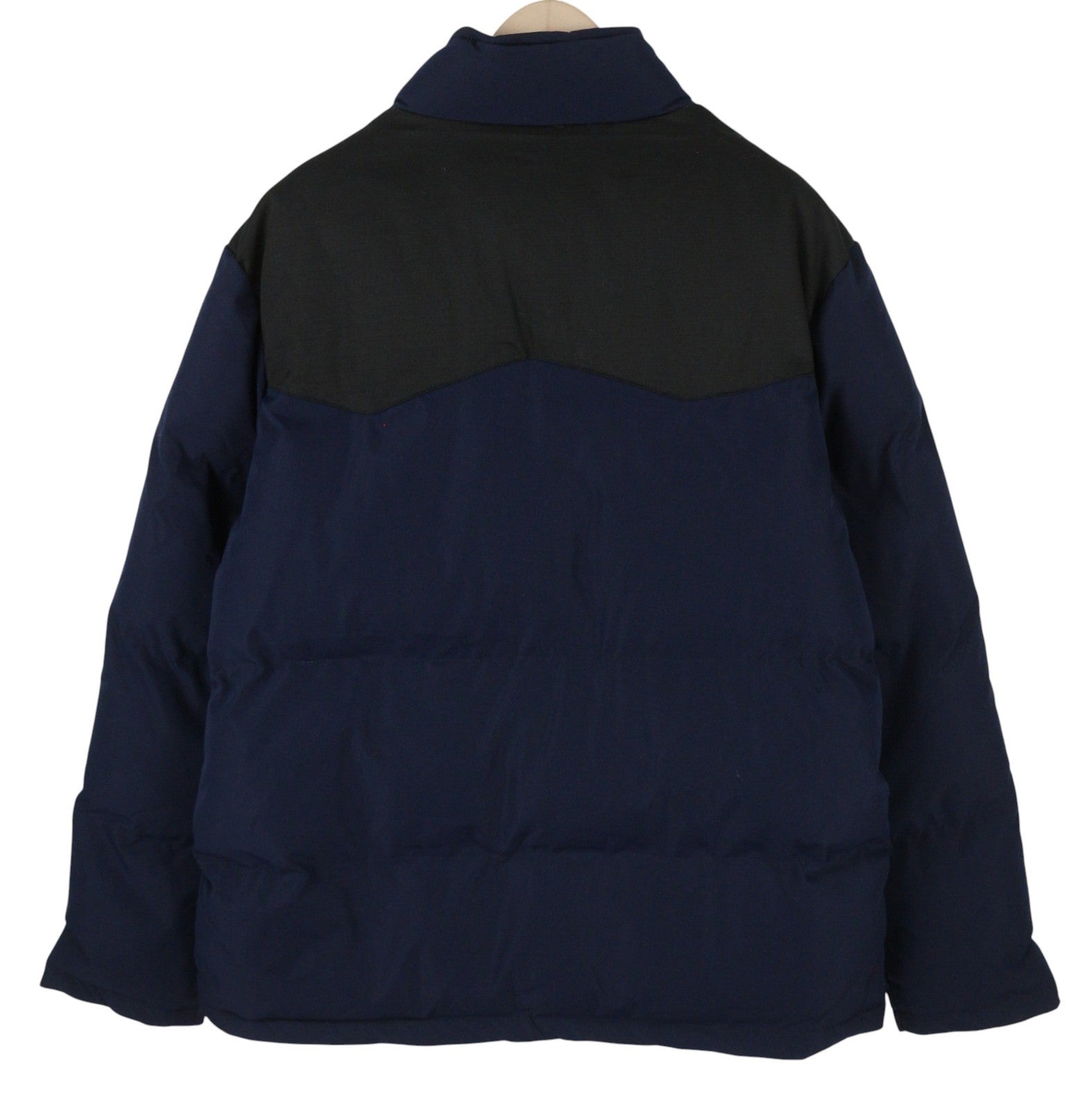 PENFIELD Men Jacket 2XL Dark Blue Quilted Padded High Neck Full Zip RRP230