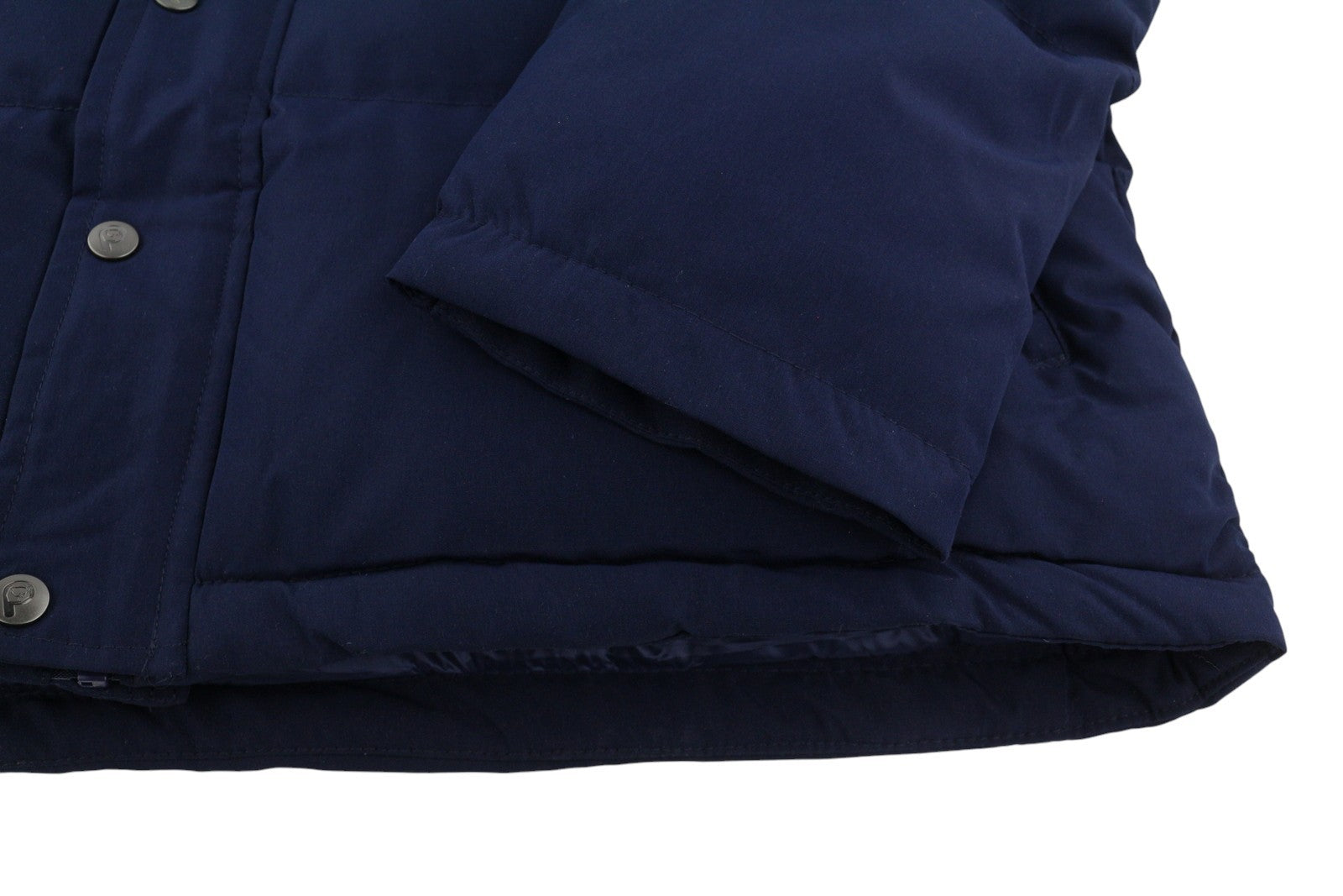 PENFIELD Men Jacket 2XL Dark Blue Quilted Padded High Neck Full Zip RRP230