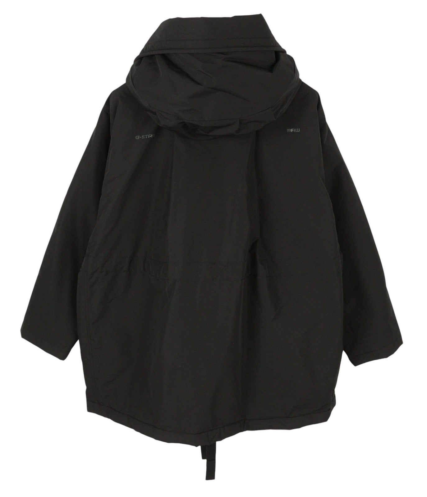 G-STAR Mid Parka Women Jacket L Black Padded Loose Performance Repellent RRP245