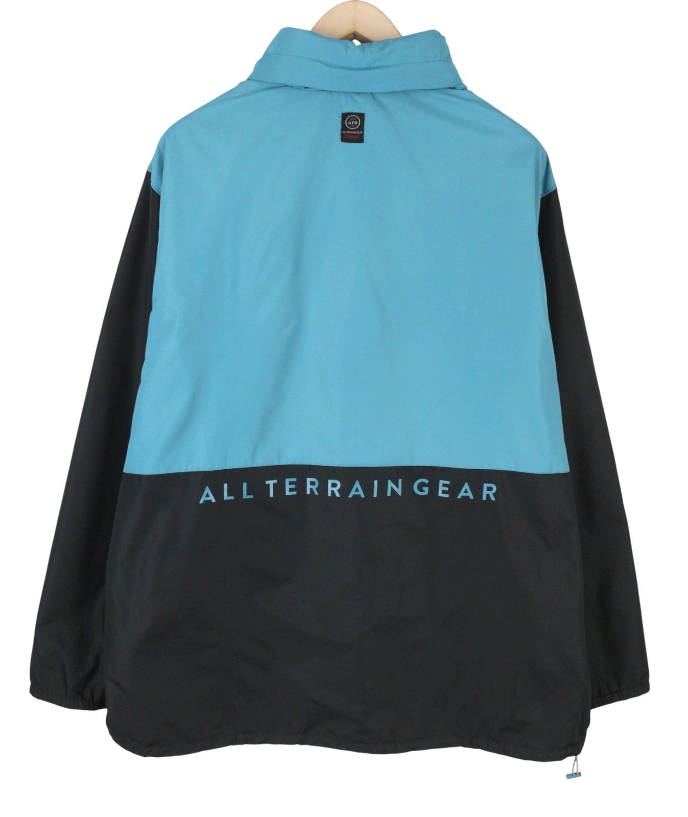 WRANGLER LWT Packable Men Jacket XL Reversible Patterned Hidden Hood Lightweight