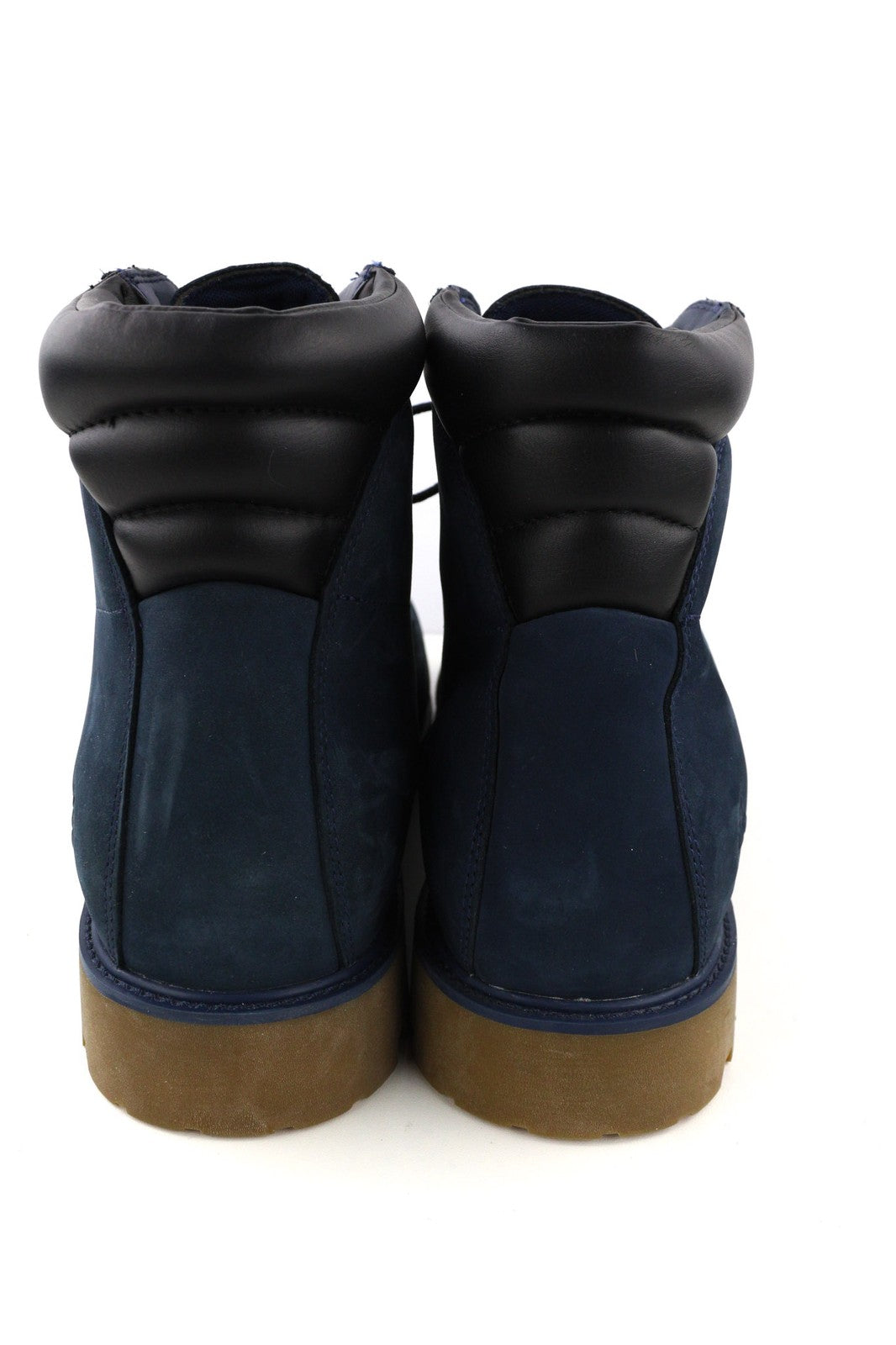 TIMBERLAND A2K58-A6425 vyriški EU46/47.5 tamsiai mėlyni odiniai aukštakulniai laisvalaikio batai 