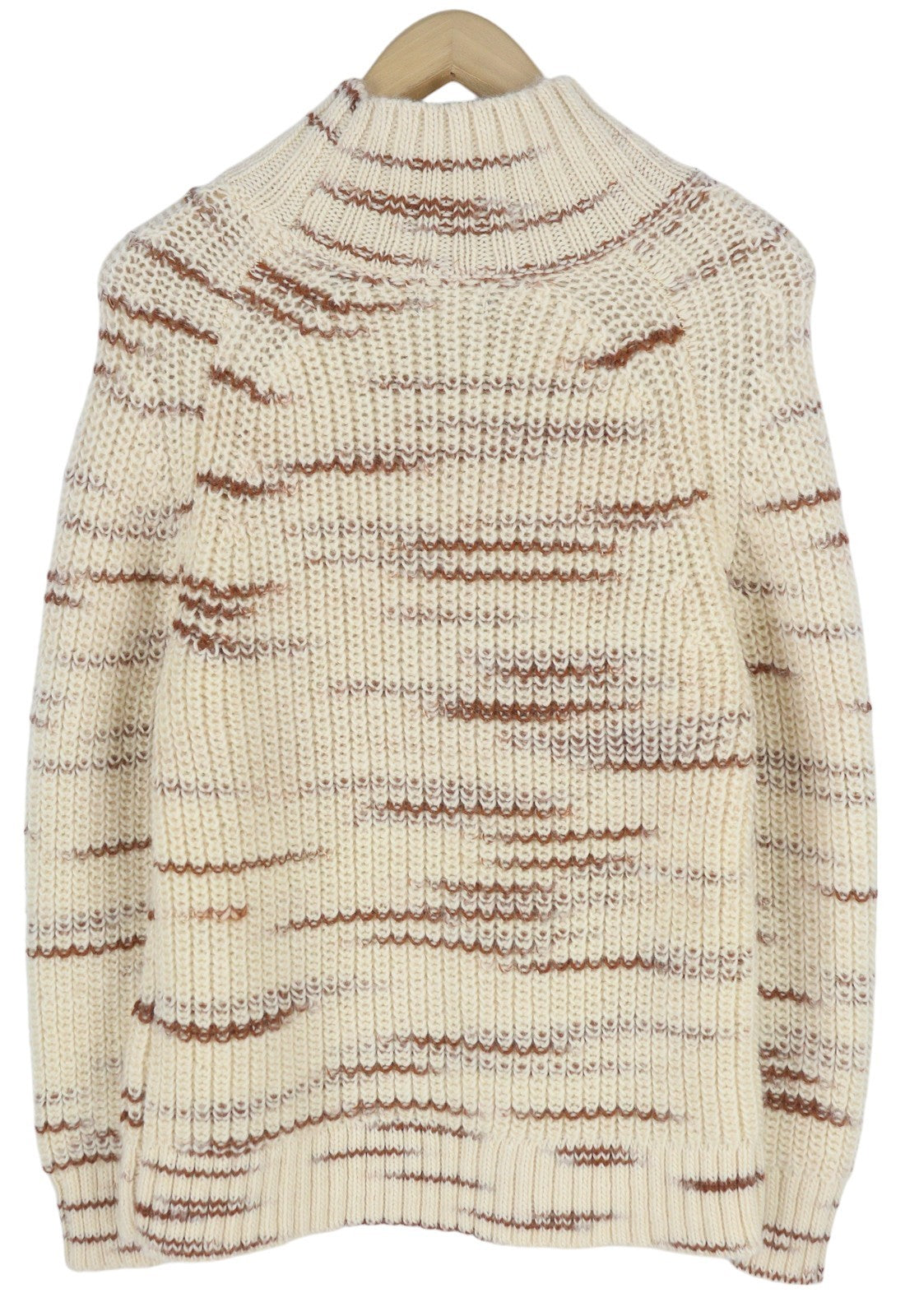 GANT Multi Color Turtle Women Jumper XS Beige Wool Knit