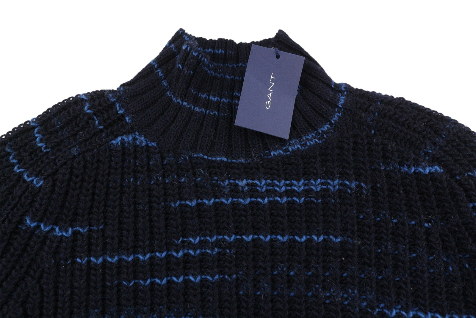 GANT Multi Color Turtle Women Jumper S Dark Blue Knit Wool