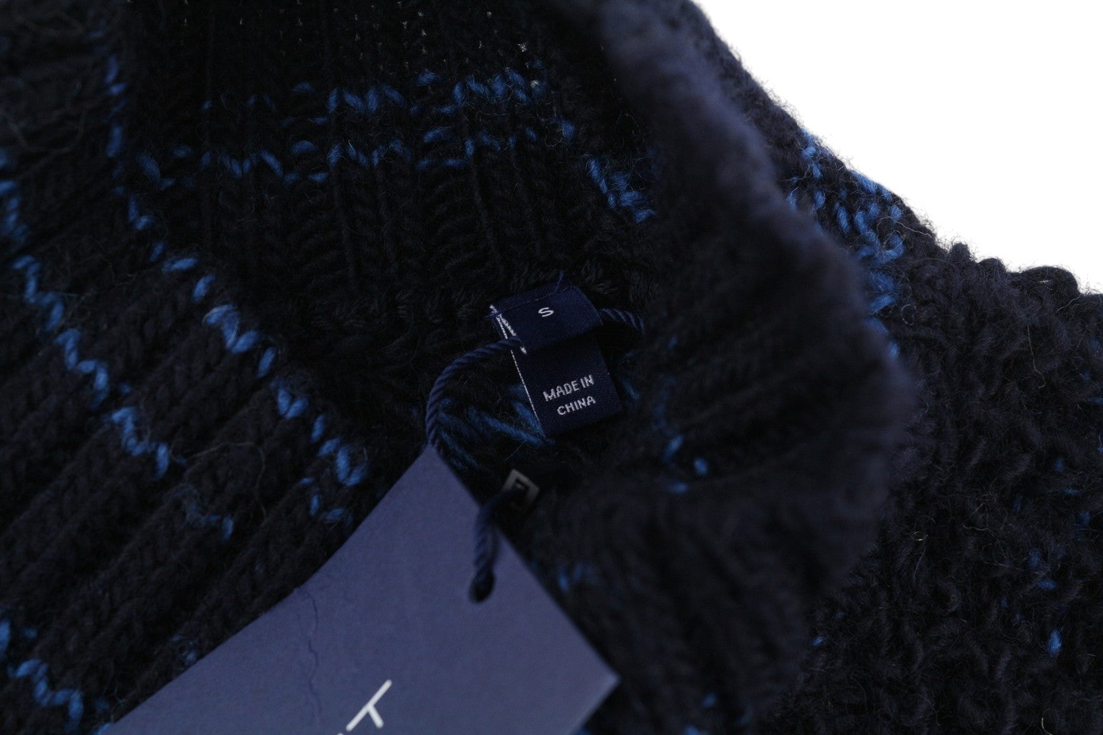 GANT Multi Color Turtle Women Jumper S Dark Blue Knit Wool