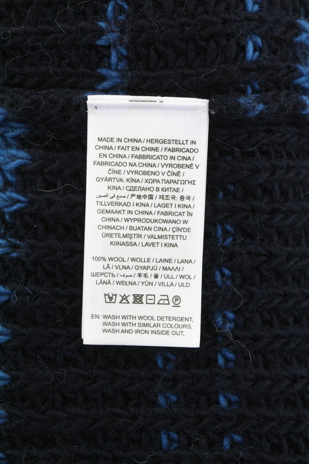 GANT Multi Color Turtle Women Jumper S Dark Blue Knit Wool