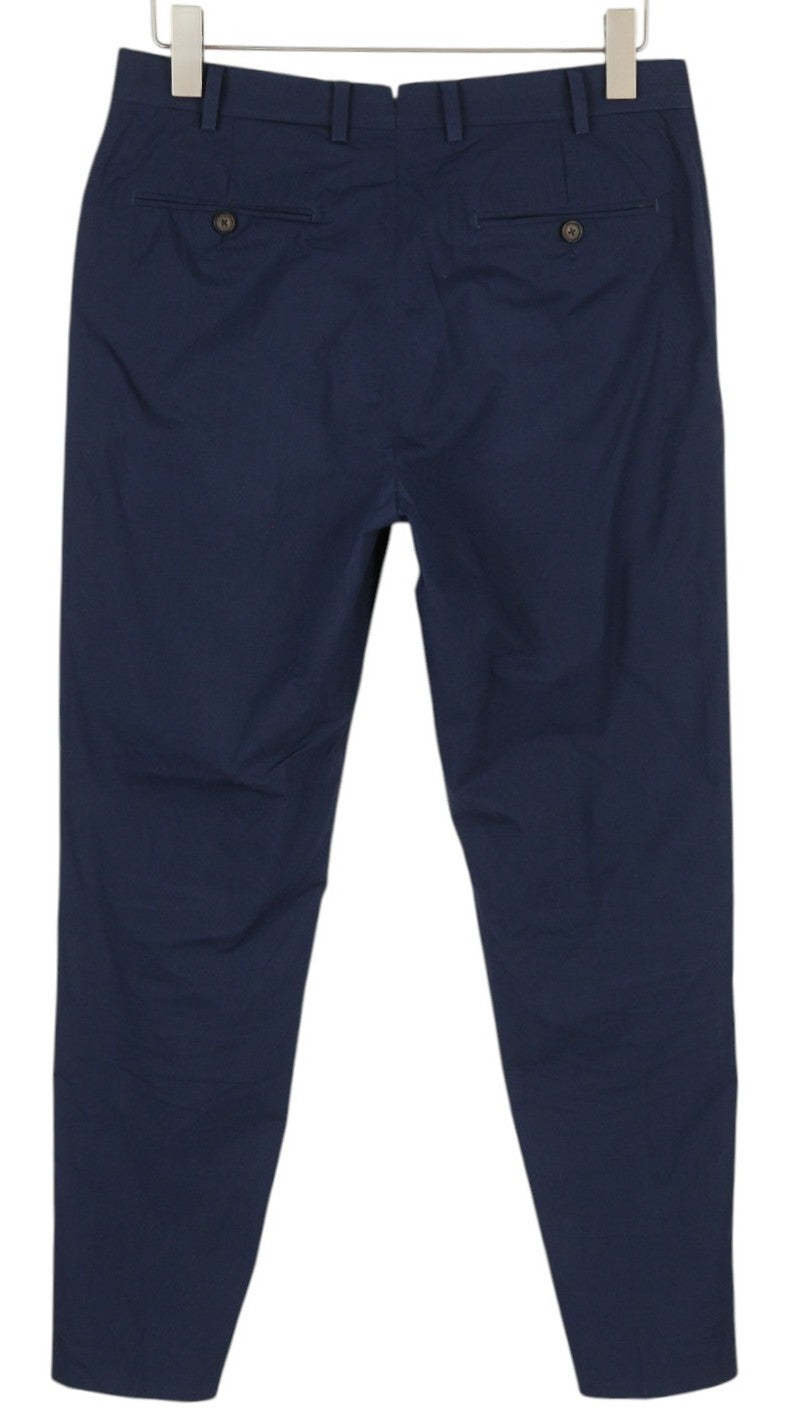 SUITSUPPLY Havana Patch Unconstructed UL Soho Men Suit UK40R / W32 Blue