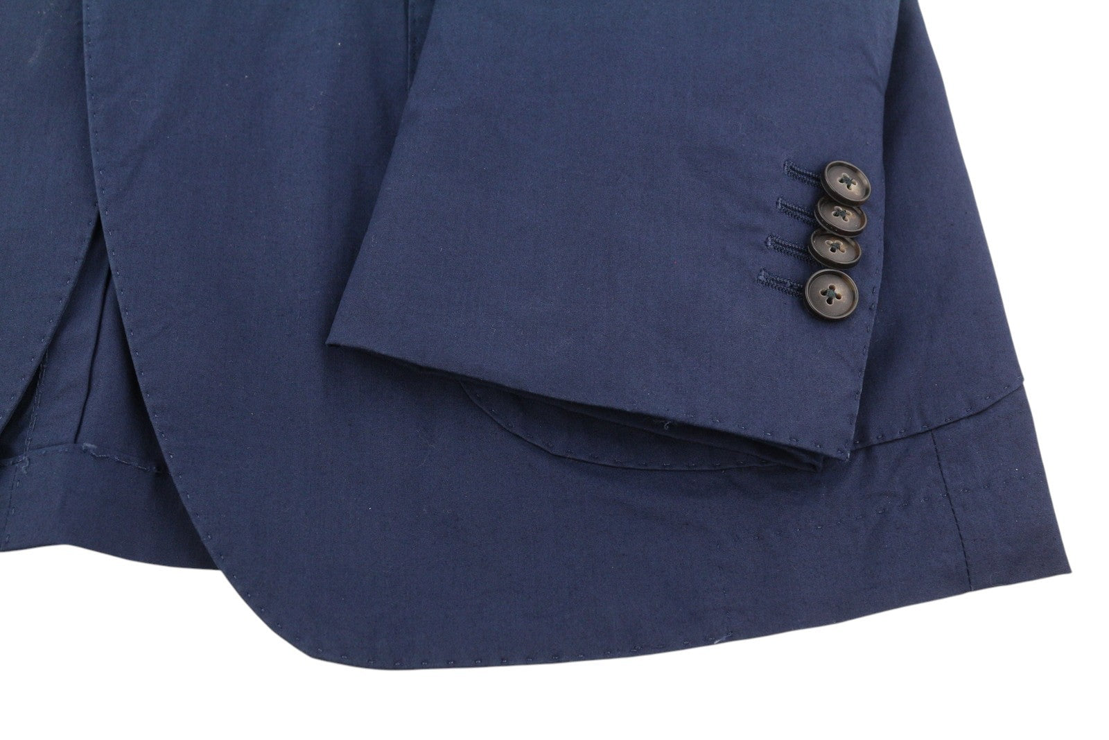 SUITSUPPLY Havana Patch Unconstructed UL Soho Men Suit UK40R / W32 Blue