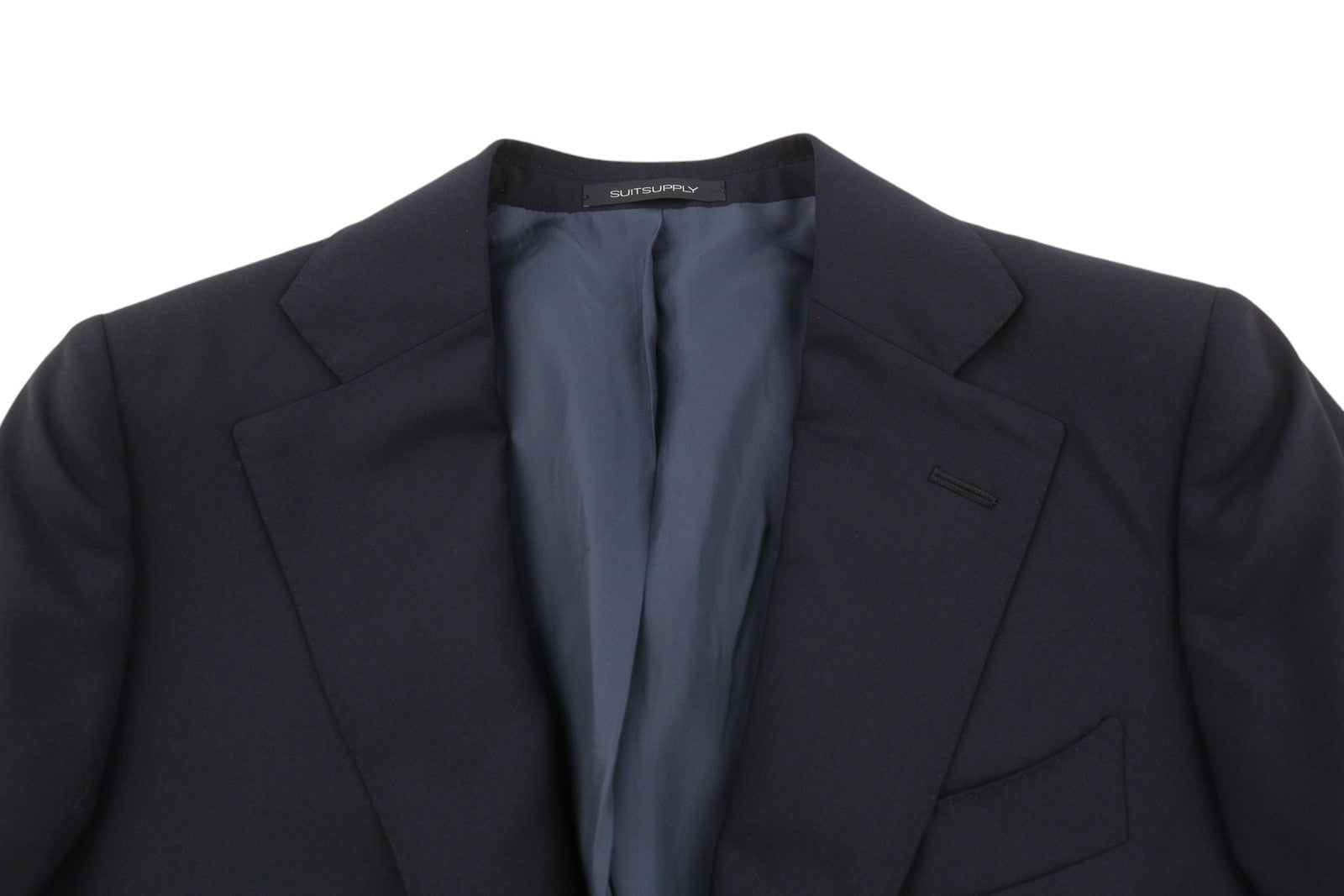 SUITSUPPLY La Spalla Men Suit UK36S / W27 Blue Wool 2 Piece