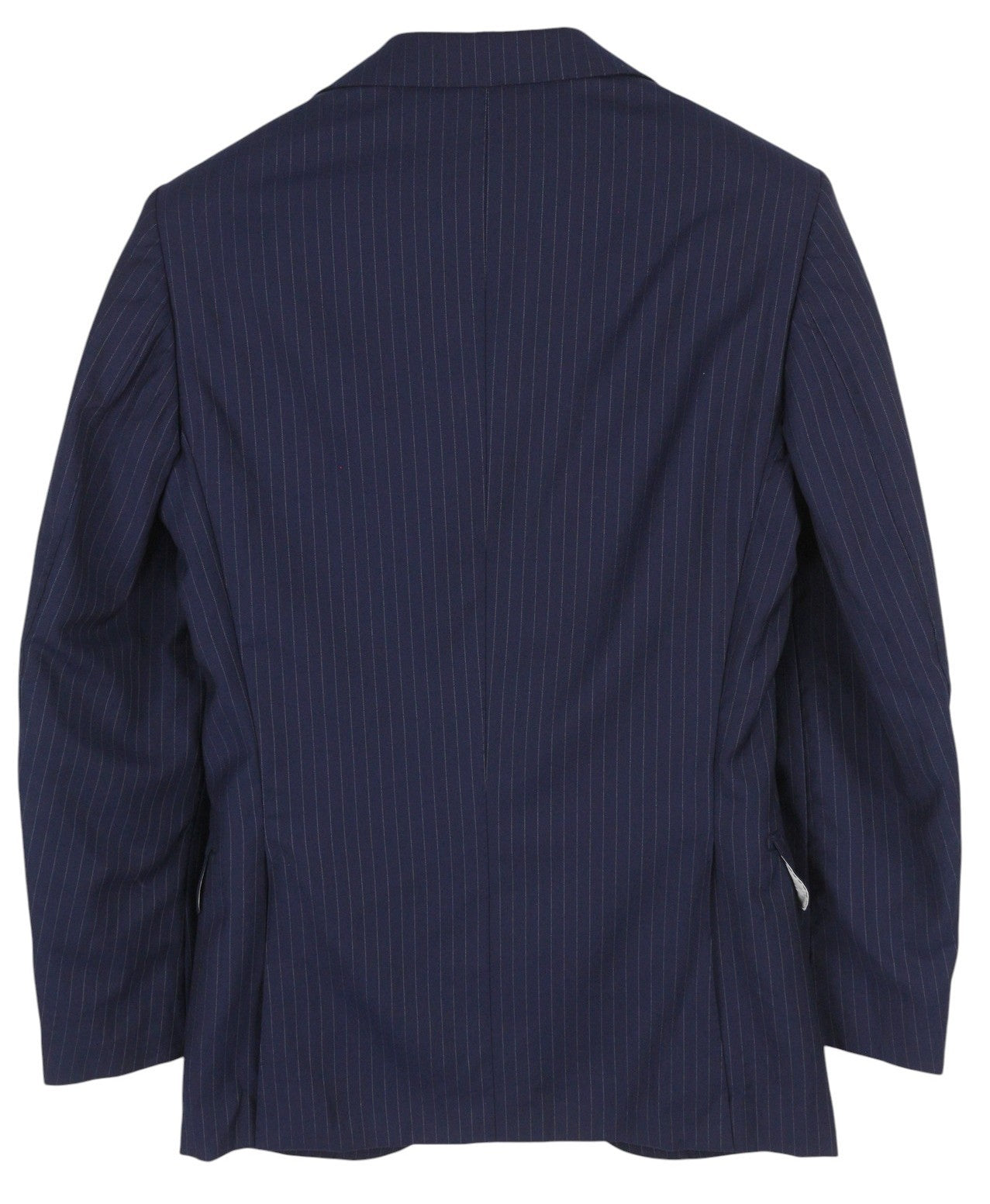 SUITSUPPLY Lazio Single Breasted Men Blazer UK32R Blue Wool Pinstriped