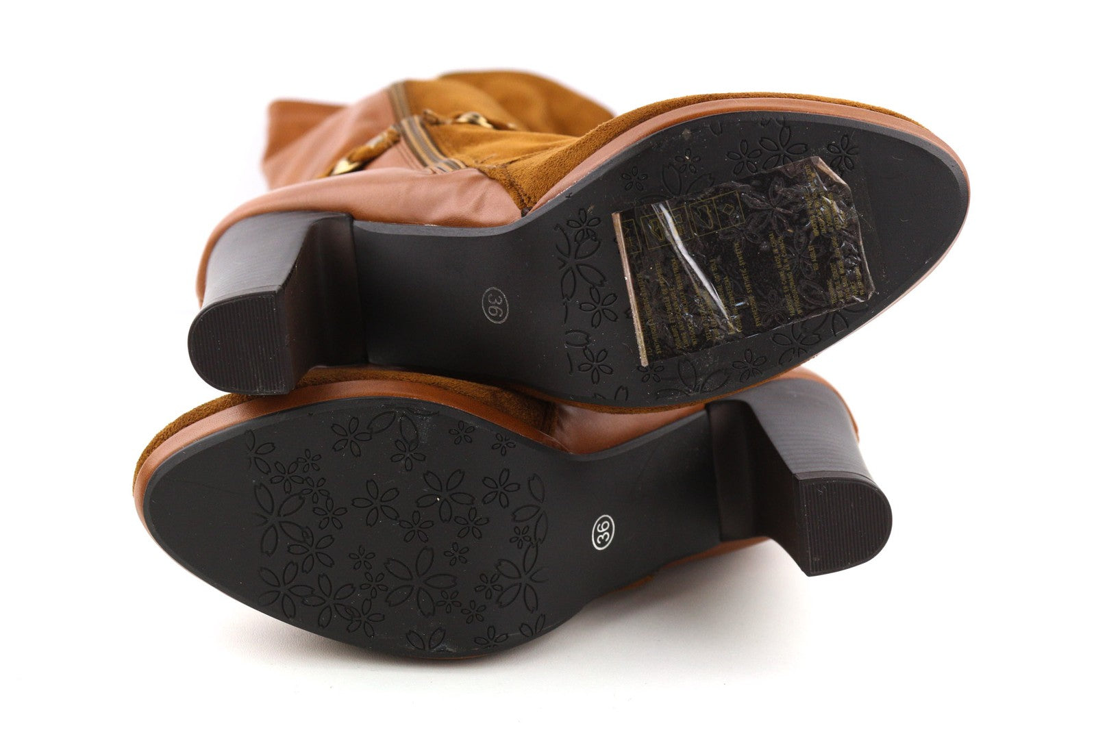 JACQUELINE RIU moteriški rudi ilgakulniai bateliai EU36 rudens/žiemos/pavasario apranga 