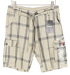 Beige Cotton Shorts