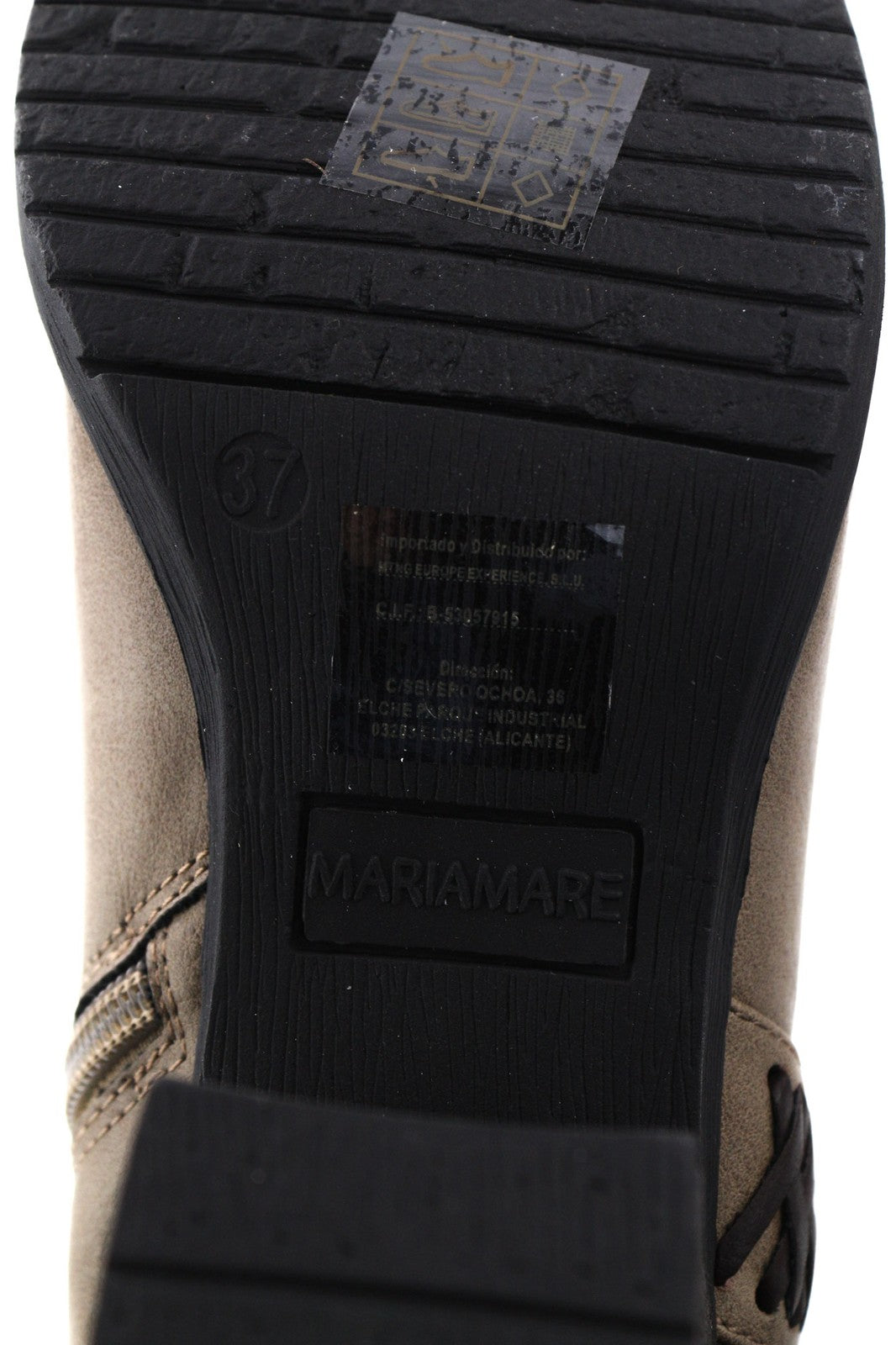 MARIA MARE moteriški rudi odiniai aulinukai su užtrauktuku, laisvalaikio stiliaus, 37 dydis 