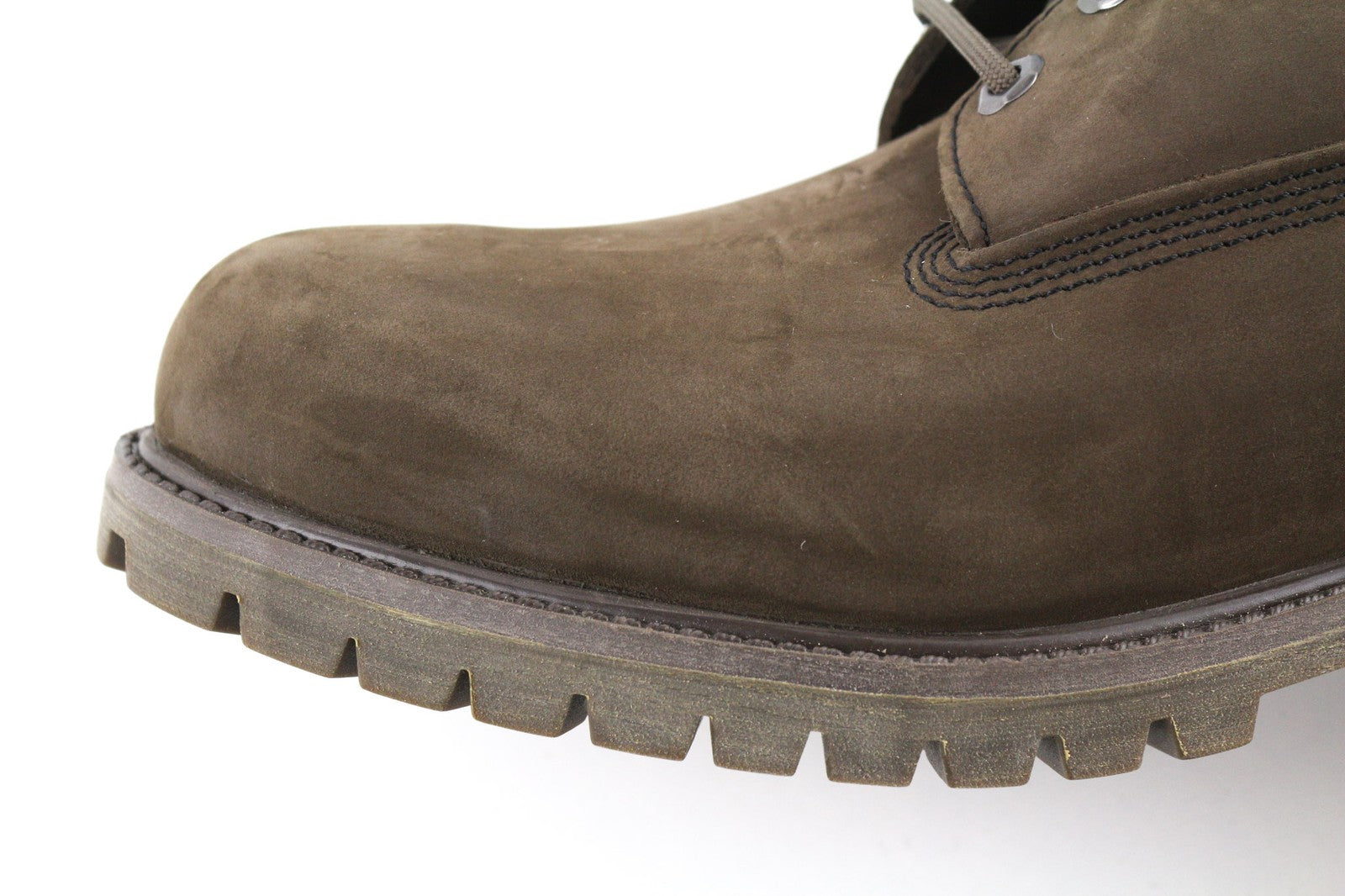 TIMBERLAND 73543-A3598 vyriški EU45.5/46 chaki spalvos odiniai laisvalaikio batai su aukštais logotipais 