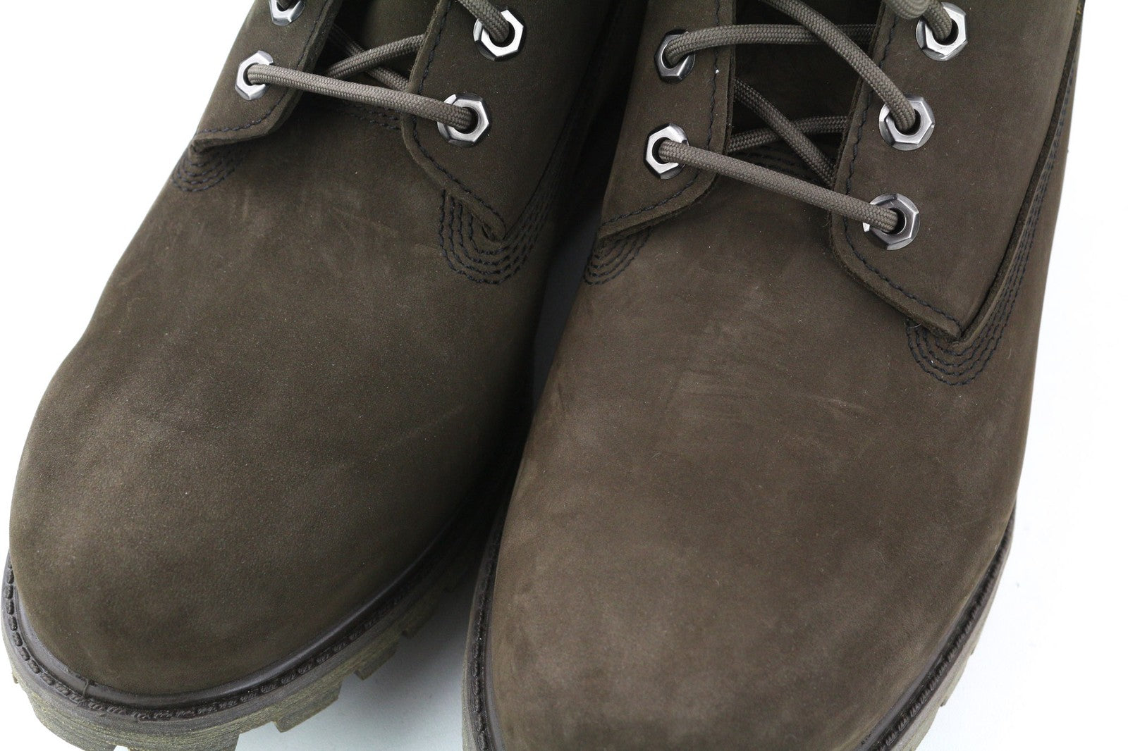 TIMBERLAND 73543-A3598 vyriški EU45.5/46 chaki spalvos odiniai laisvalaikio batai su aukštais logotipais 