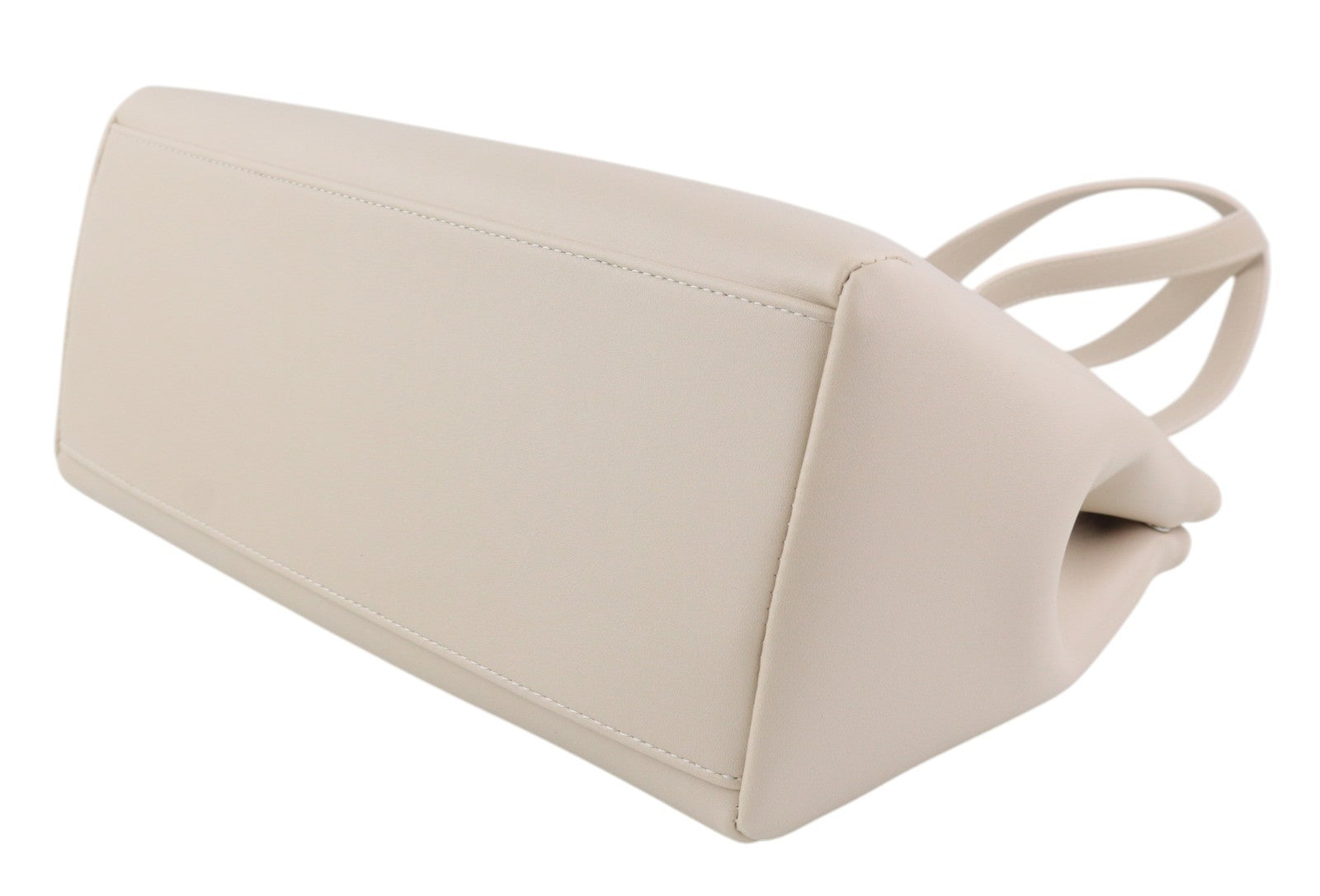 O BAG Vienna Women Bag OS Beige Double Handles Clasp Lined Square