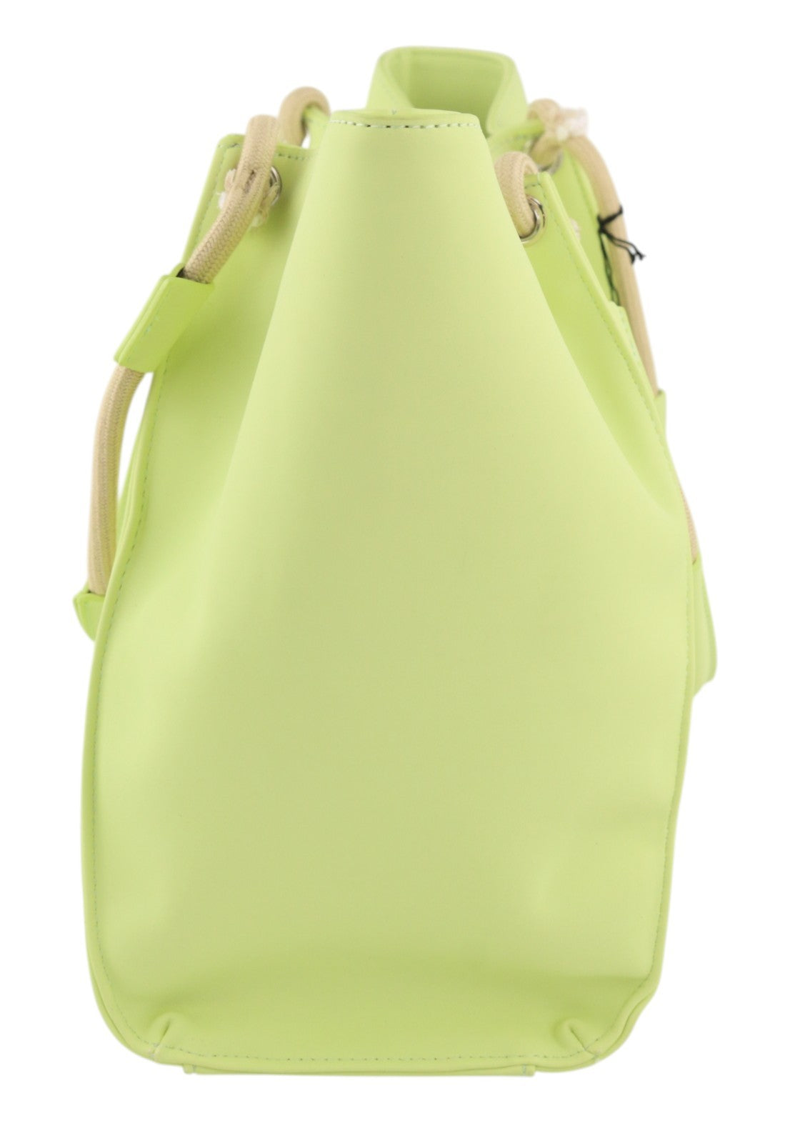O BAG California Women Bag OS Light Green Double Handle Shopper