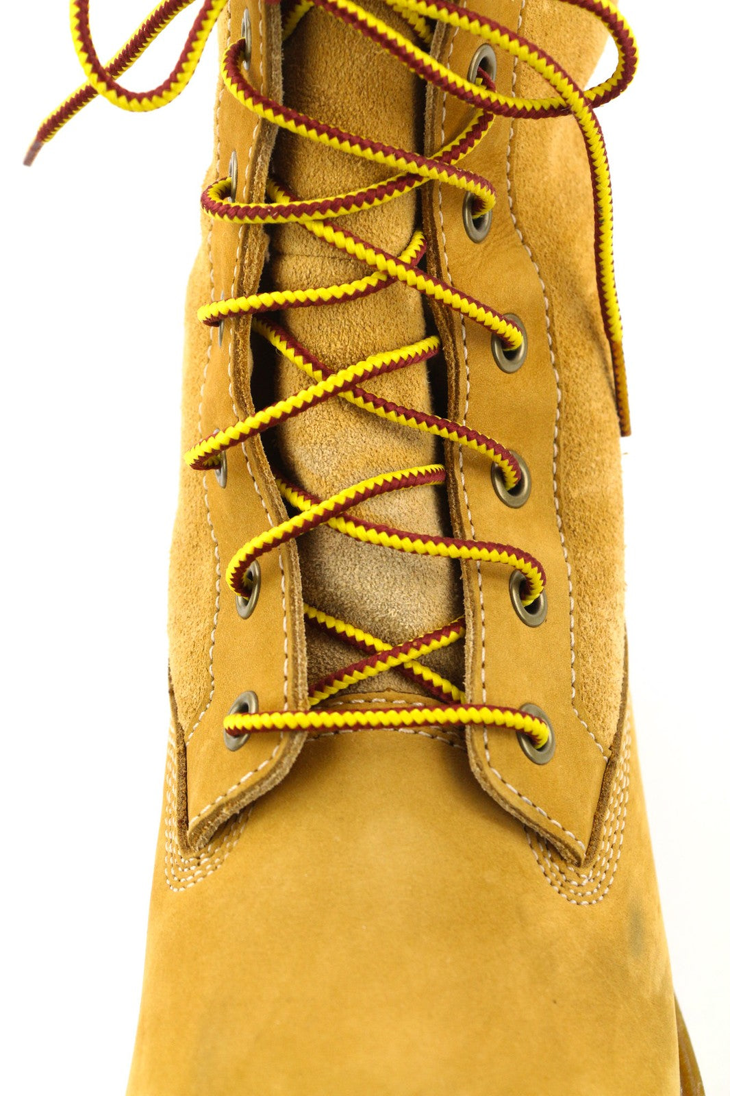 TIMBERLAND A1KGC-A4125 moteriški rudi natūralios odos aukštakulniai su raišteliais, 37/37.5 EU 
