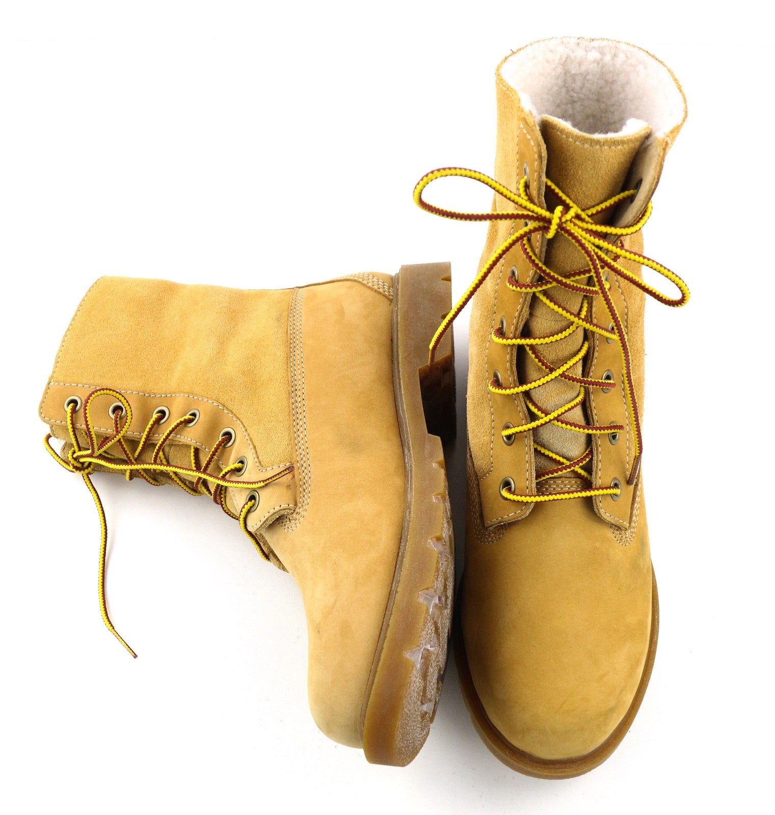 TIMBERLAND A1KGC-A4125 moteriški rudi natūralios odos aukštakulniai su raišteliais, 37/37.5 EU 