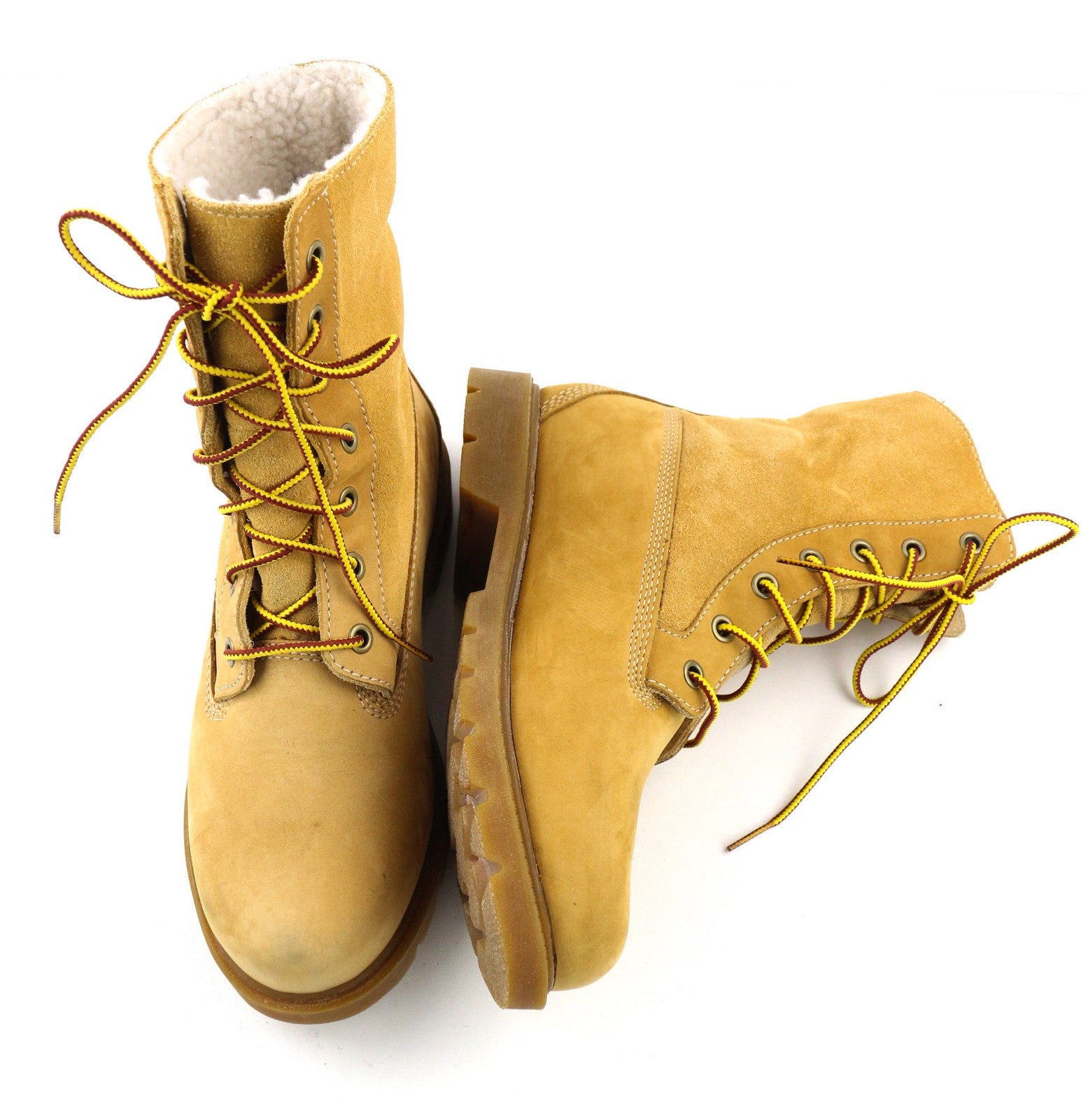 TIMBERLAND A1KGC-A4125 moteriški rudi natūralios odos aukštakulniai su raišteliais, 37/37.5 EU 