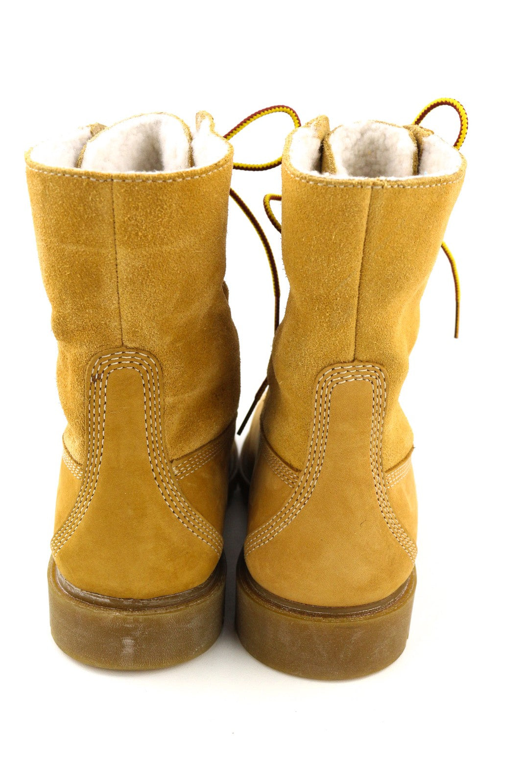 TIMBERLAND A1KGC-A4125 moteriški rudi natūralios odos aukštakulniai su raišteliais, 37/37.5 EU 