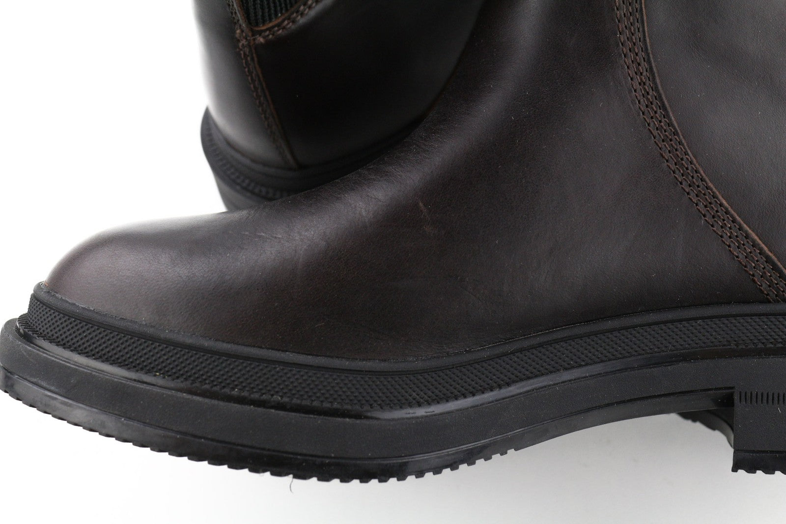 TIMBERLAND A2589 moteriški aulinukai su tamsia odine juostele, odiniai, ReBOTL, su užtrauktuku šone. 