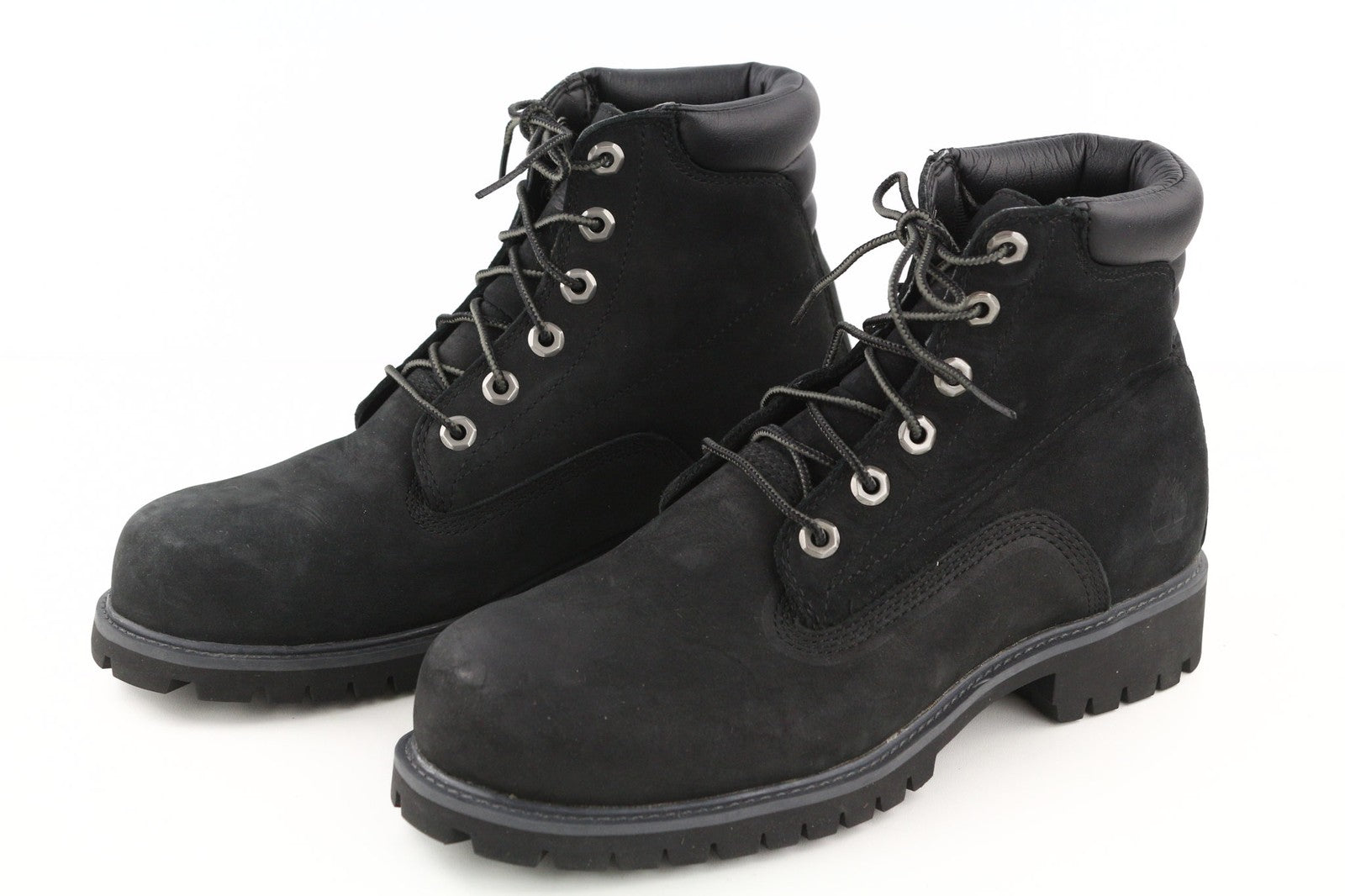 TIMBERLAND 6939R vyriški juodi odiniai aukštaauliai su raišteliais ir apvalia nosele, dydis EU41 UK7 